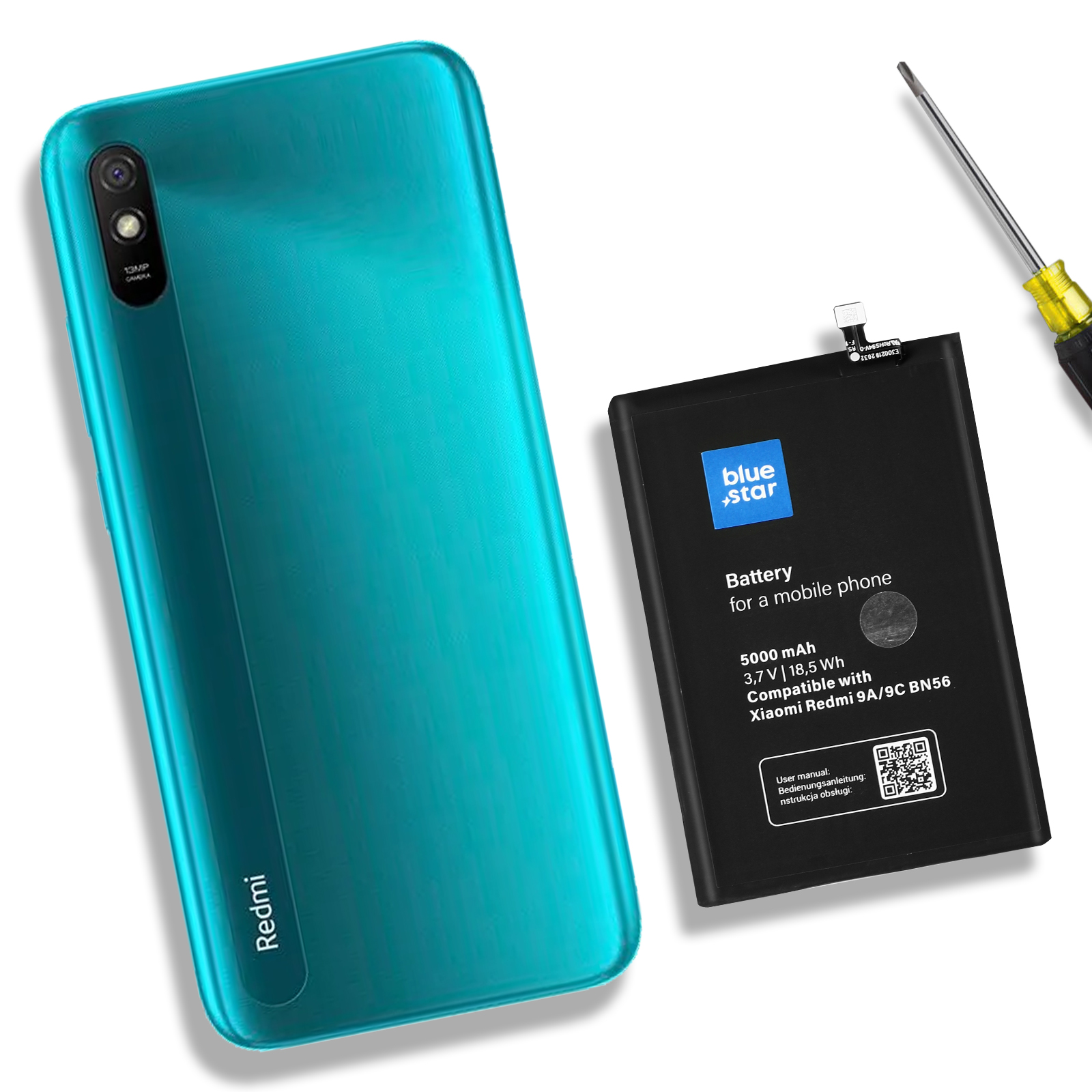 Bateria Redmi 9a / 9c (Bn56) Compatível com Xiaomi - SkyTech Solutions