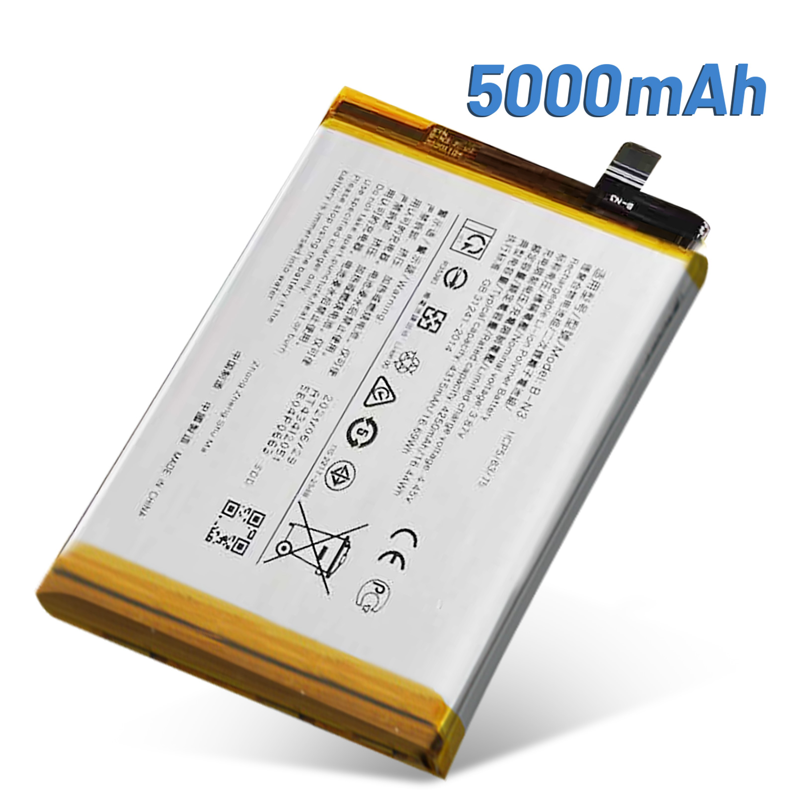 vivo y21 battery 5000mah