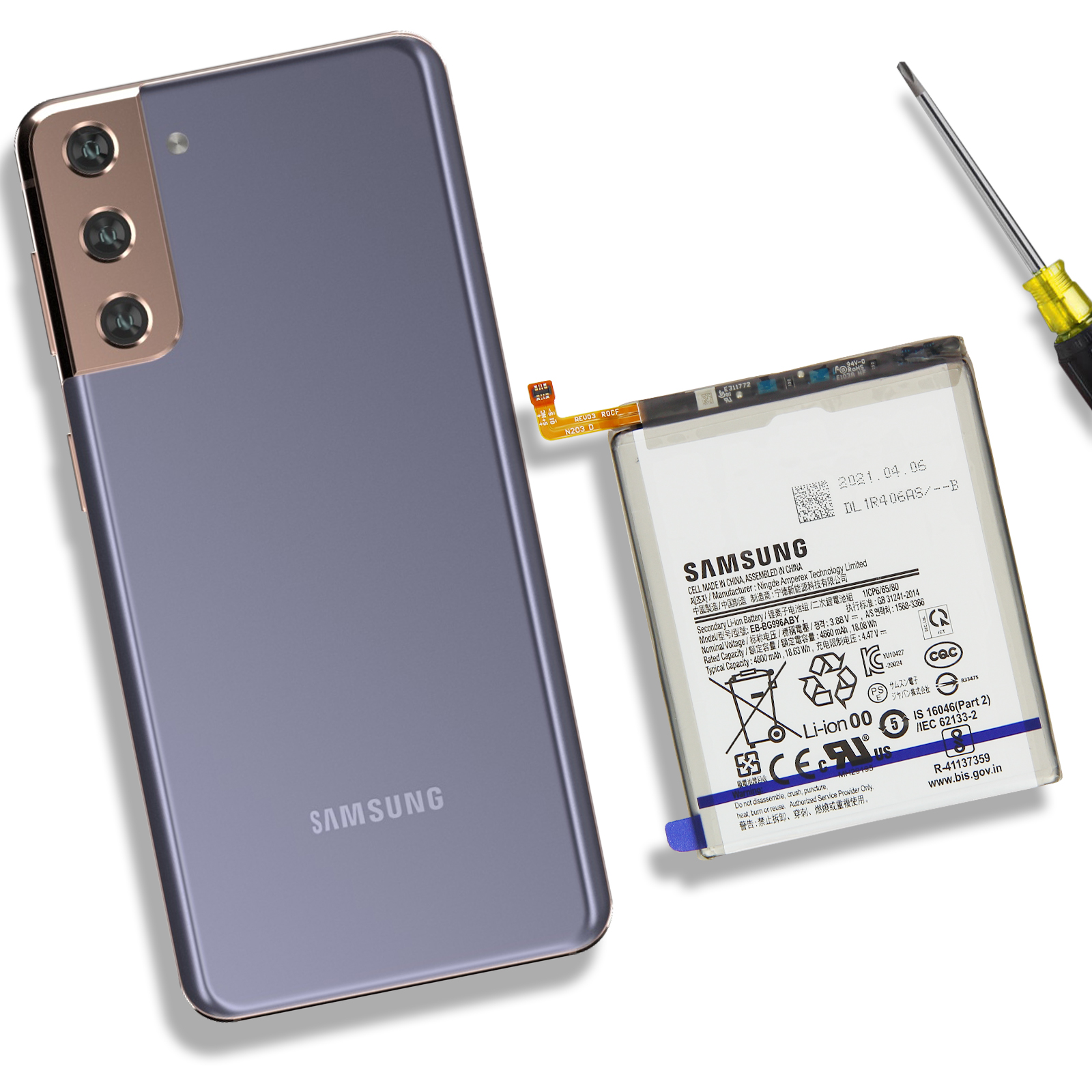 Samsung selfrepair.shop – Galaxy S21 Plus (5G) Écran et batterie