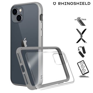Protection Fine Personnalisable avec Technologie Absorption des Chocs iPhone 13 Mini sans BPA RhinoShield Coque Compatible avec - Rose Poudré | Mod NX 