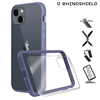 Coque Rhinoshield iPhone 13 Pro Max, Antichoc Bumper, Modèle Mod NX - Grise  - Français