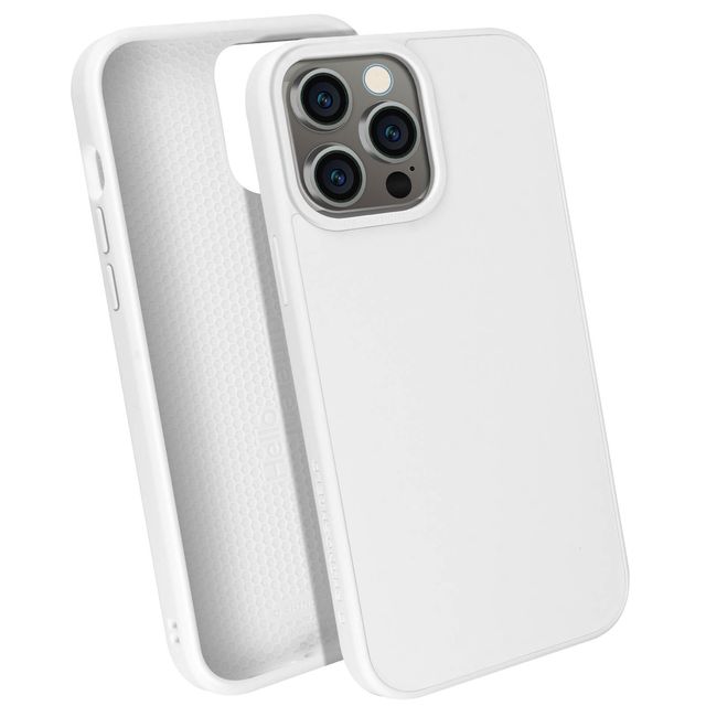 Coque Rhinoshield iPhone 13 Pro Max, Antichoc Ultra Résistante, SolidSuit -  Blanc - Français