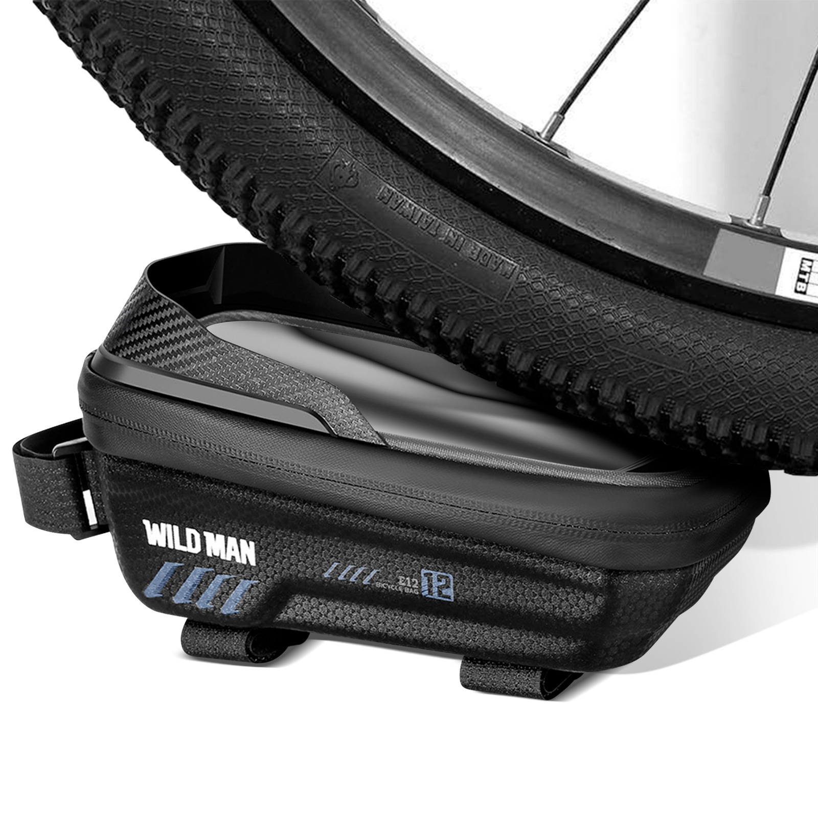 Scicon Porte-vélos Double Roue Sac rembourré, Noir, 73 x 82 x 10 cm/66 cm