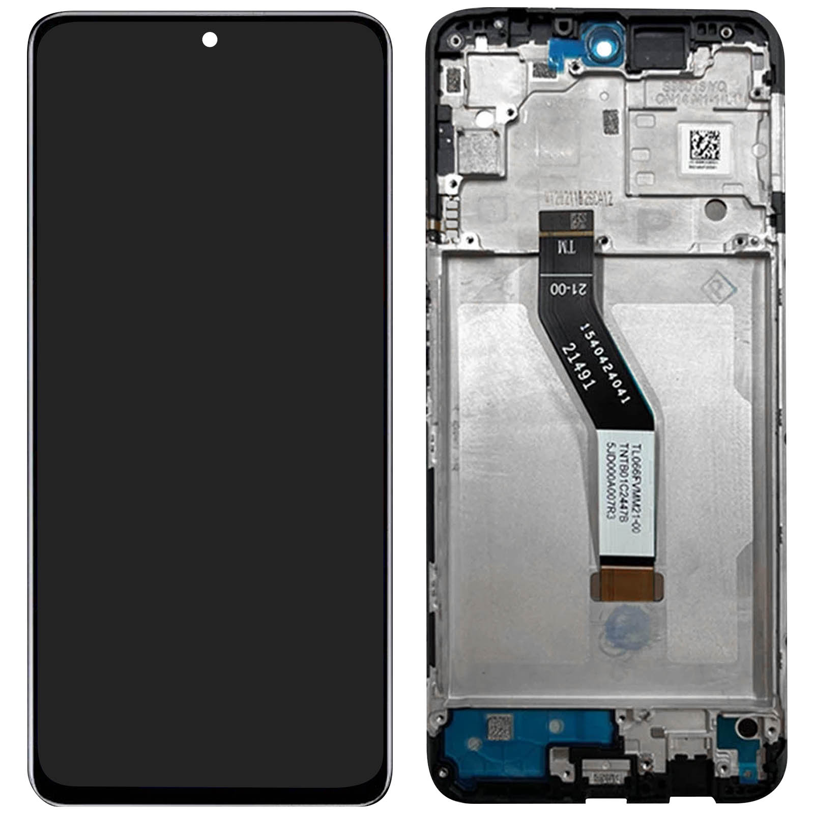 Verre Trempé Complet Anti Blue-ray Noir pour Xiaomi Redmi Note 8 Pro