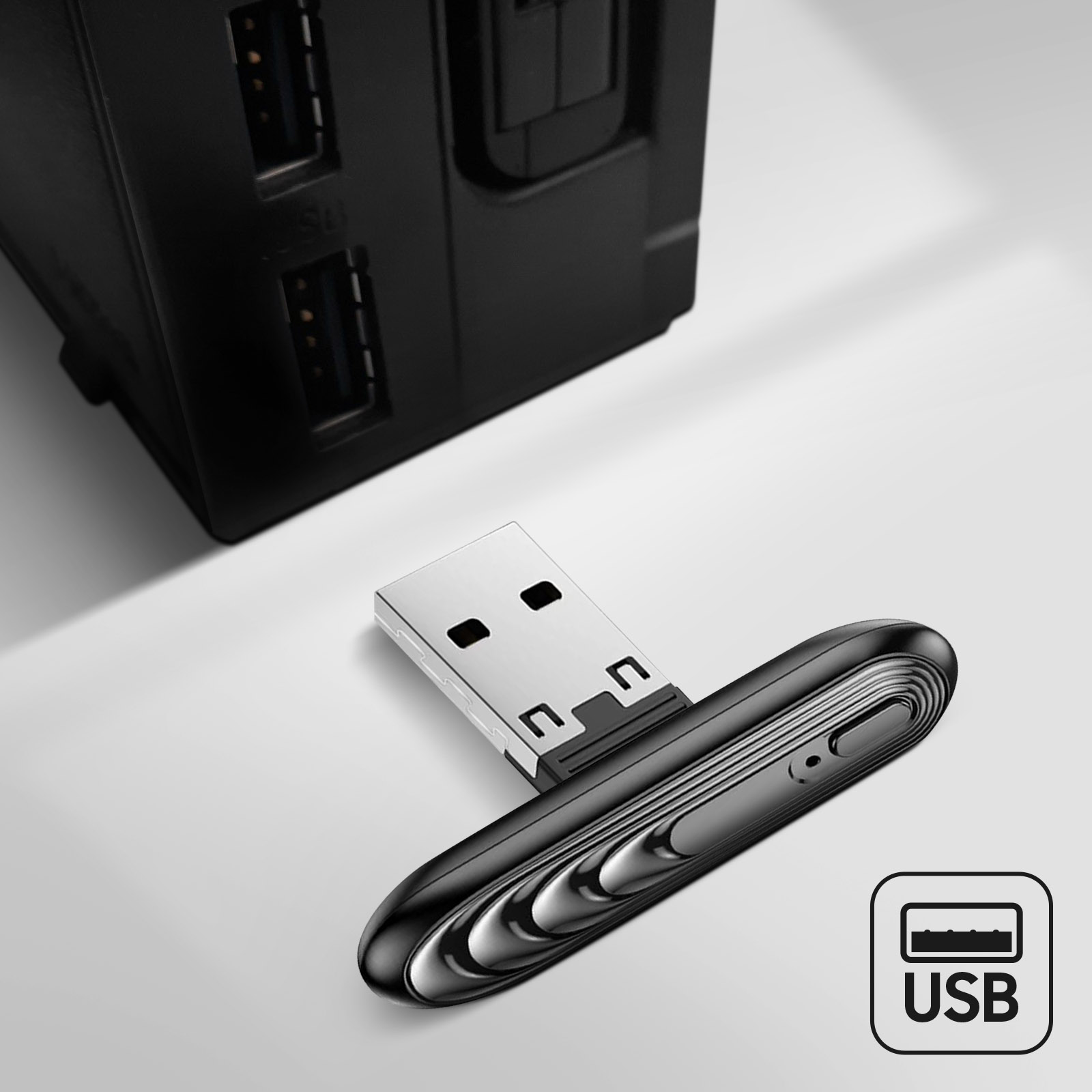 Adaptateur Audio Bluetooth Nintendo Switch / PC / TV, Émetteur Récepteur USB-C  / USB - Noir - Français