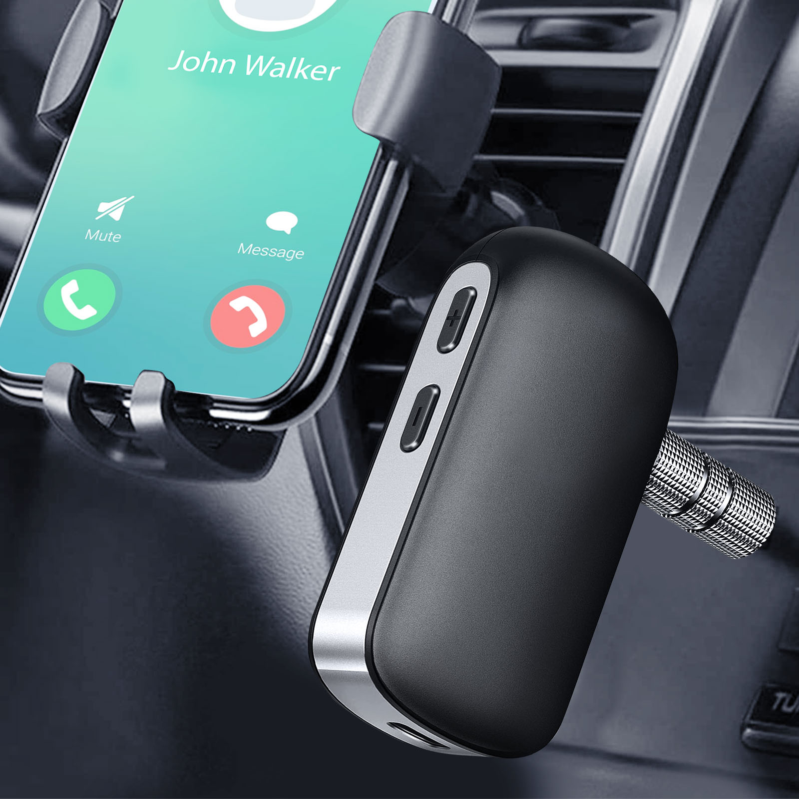 Receptor Bluetooth para coche Bluetooth Manos libres Teléfono