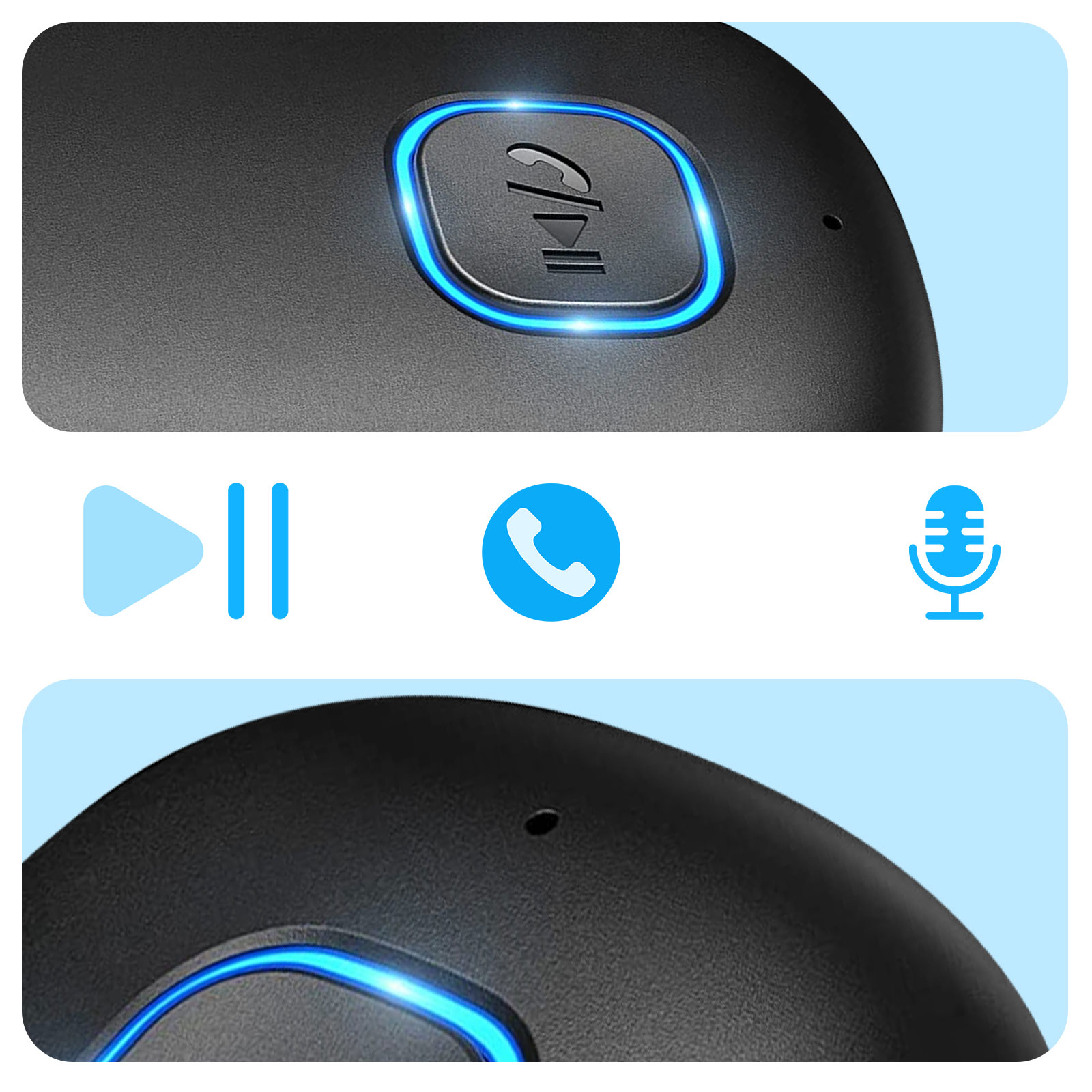 Kit Mains Libres Bluetooth pour Voiture, Compatibilité Universelle