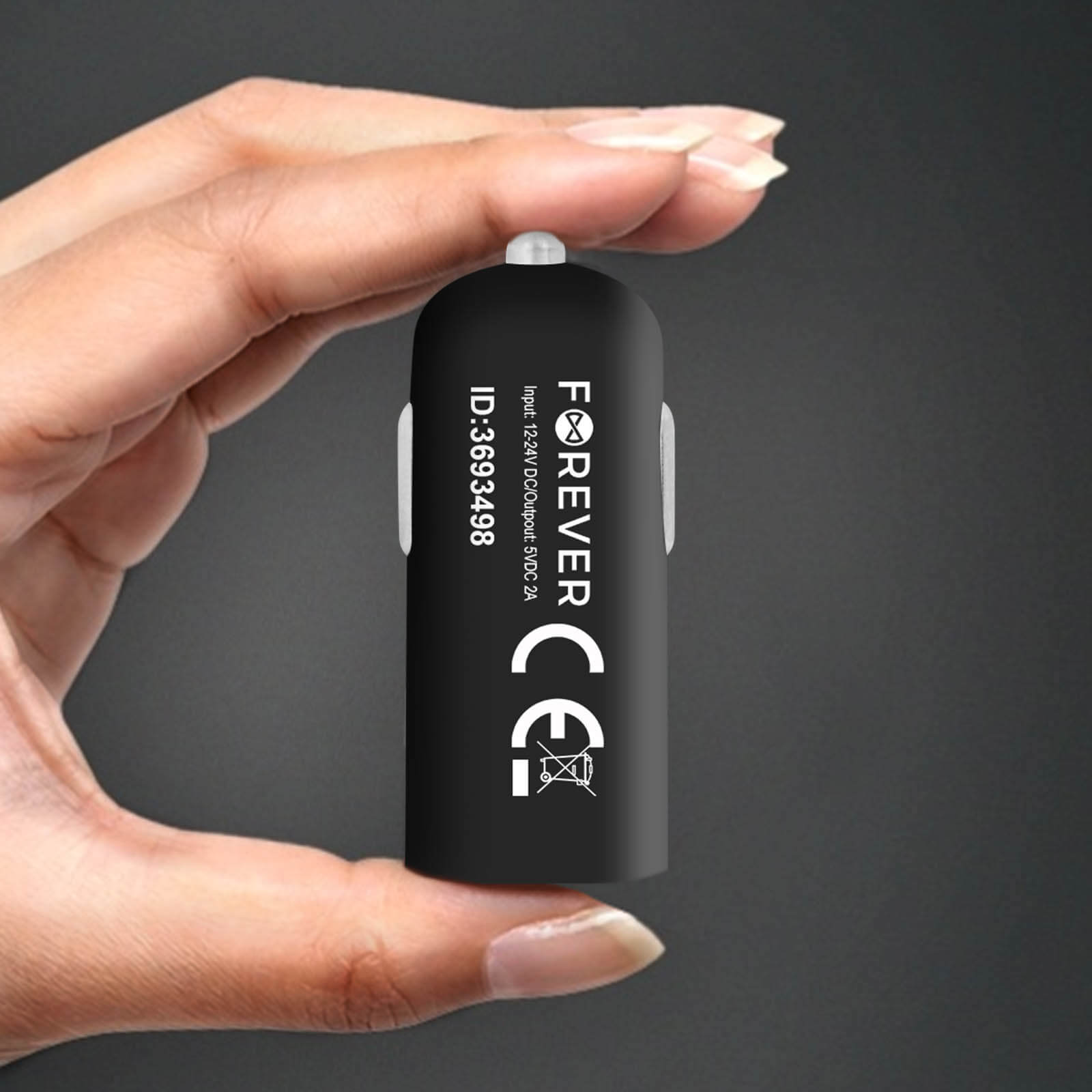 Vhbw Chargeur de voiture USB C adaptateur allume-cigare 12V 2,4 A  compatible avec Huawei Nova 2 plus, 2, 3, noir