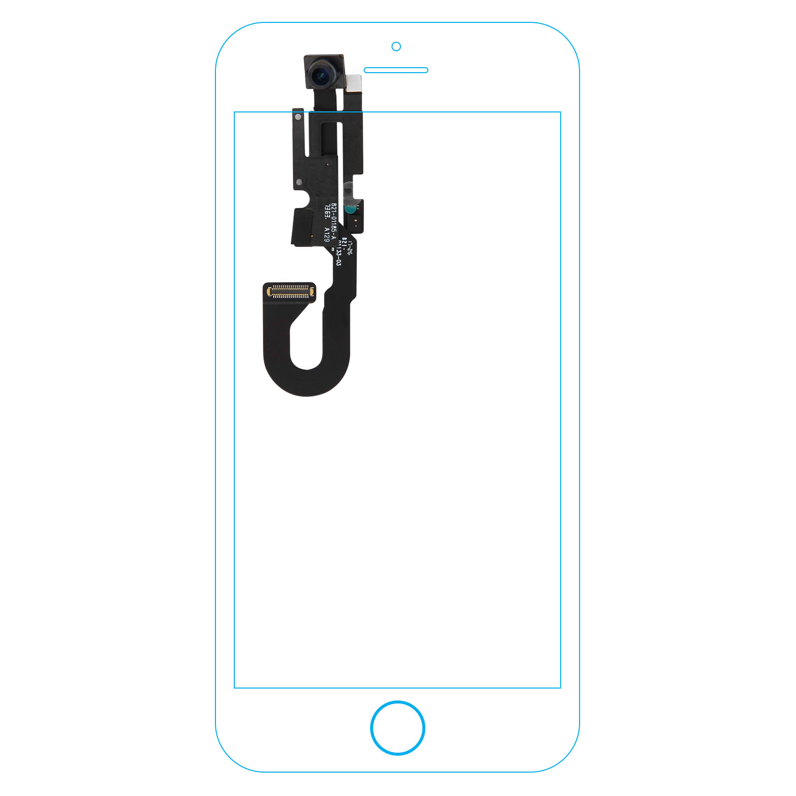 iPhone 8: Apple ajoute une caméra frontale pour la reconnaissance