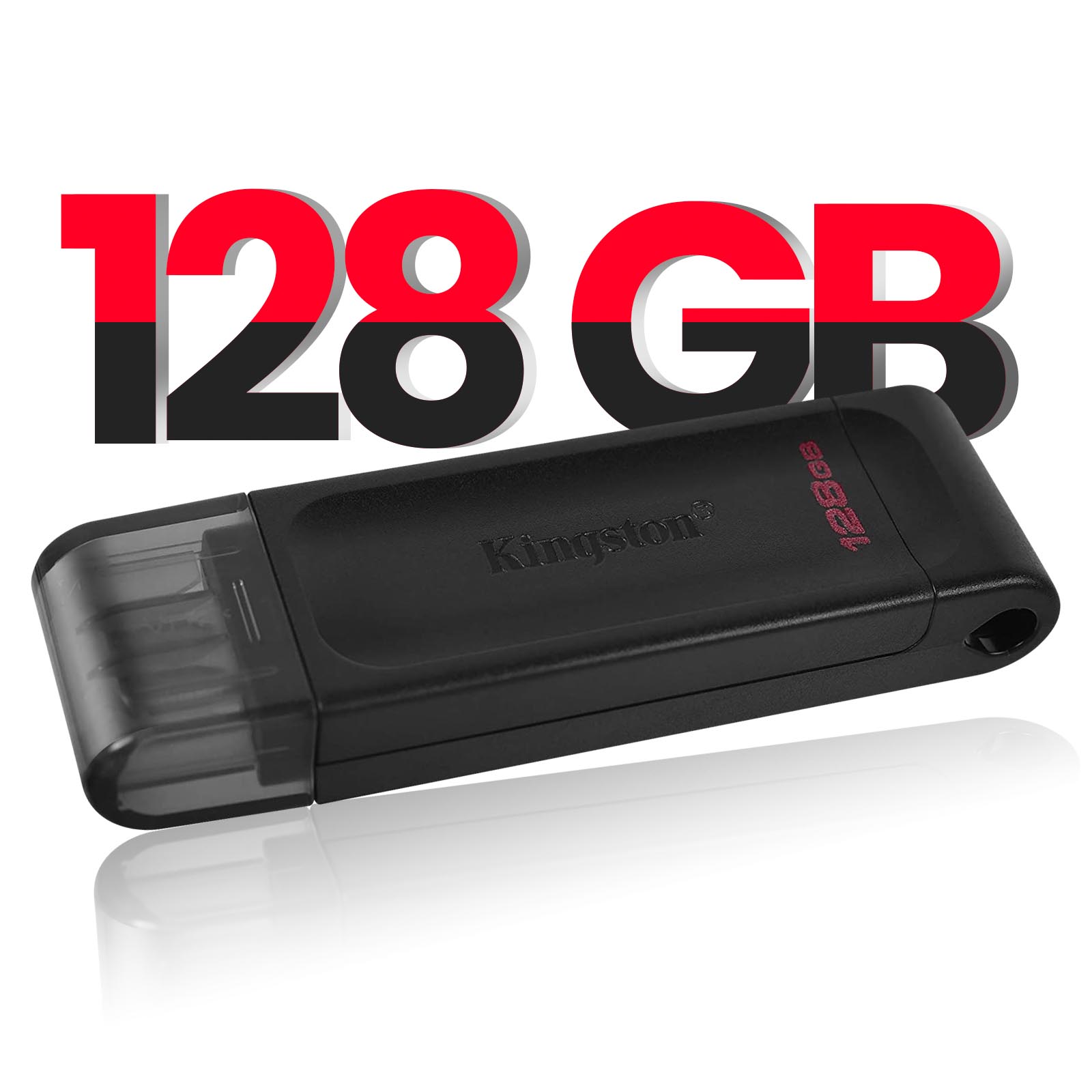 Kingston Clé USB USB 3.2 128GB Rouge