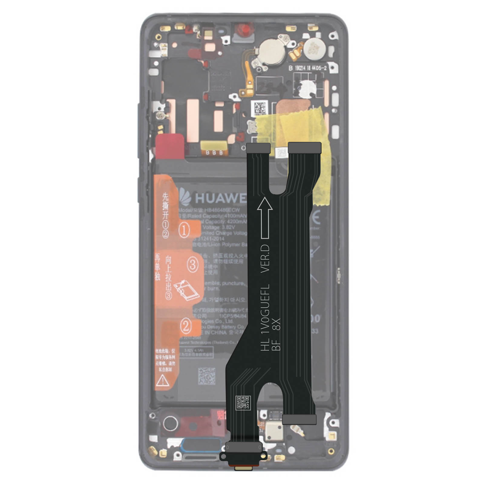 Connecteur de charge USB Type-C pour Huawei P30 Lite et New Edition
