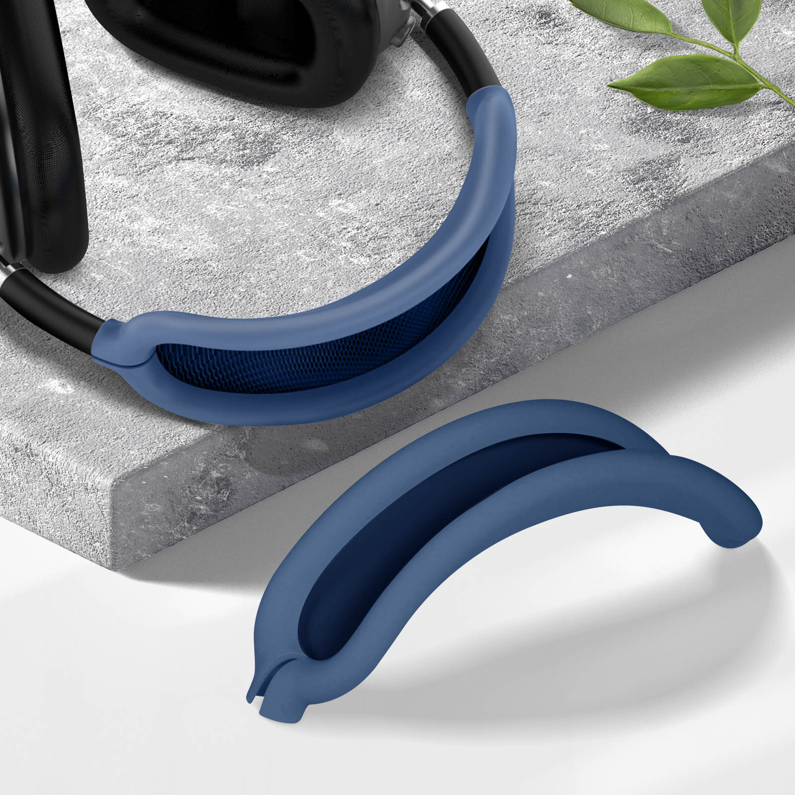  Funda de silicona para auriculares AirPods Max, funda