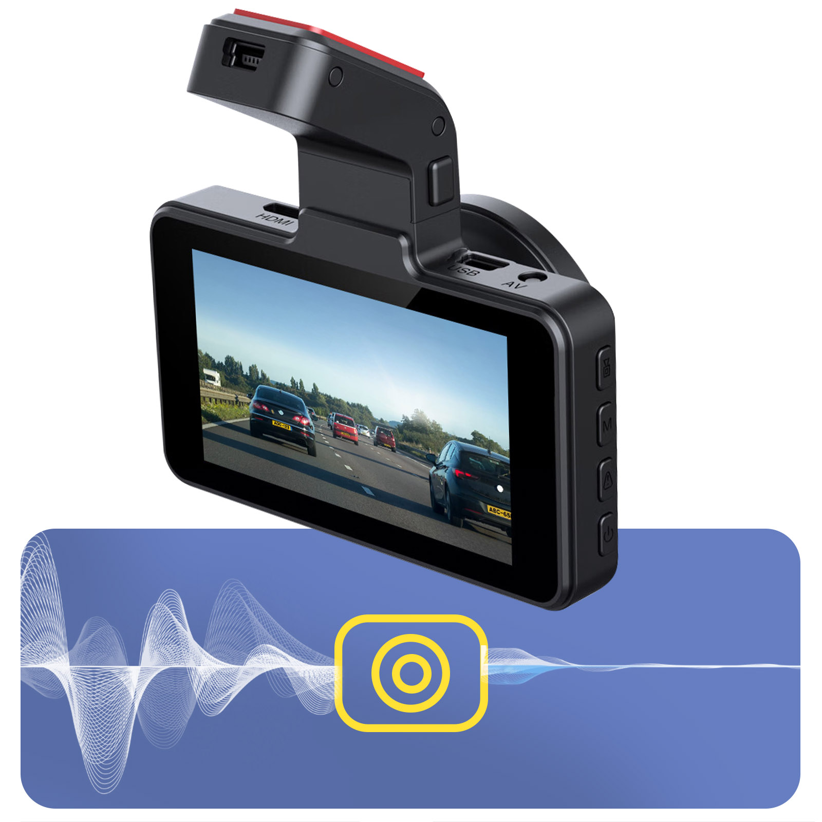 Dashcam Auto WeBeqer FHD 1080P | Grandangolo 176&deg; | Con SD 64GB