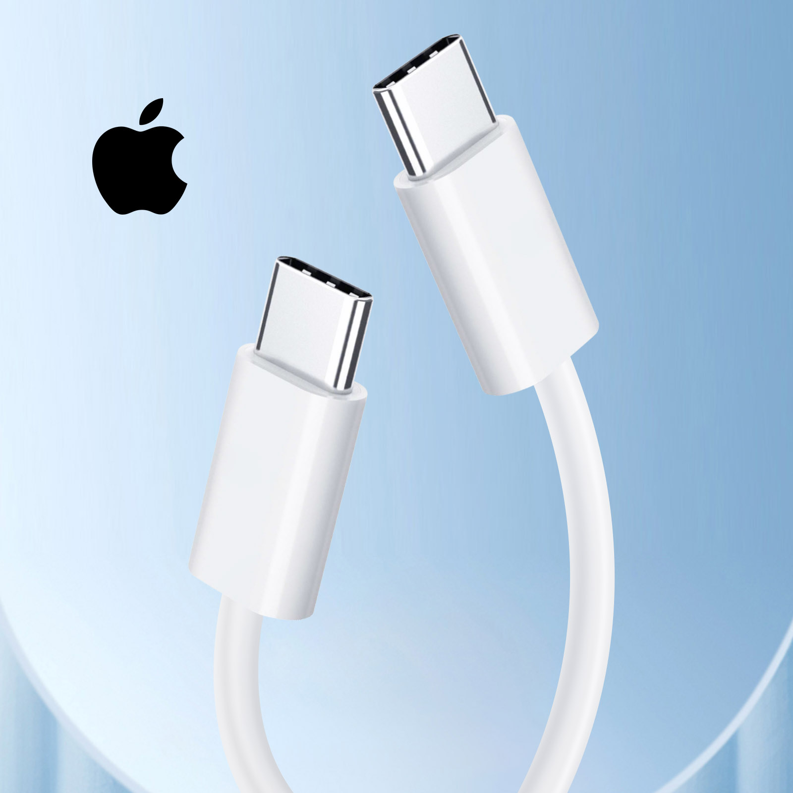 Cable de Charge & Synchro - USB-C vers USB-C 3A 1M