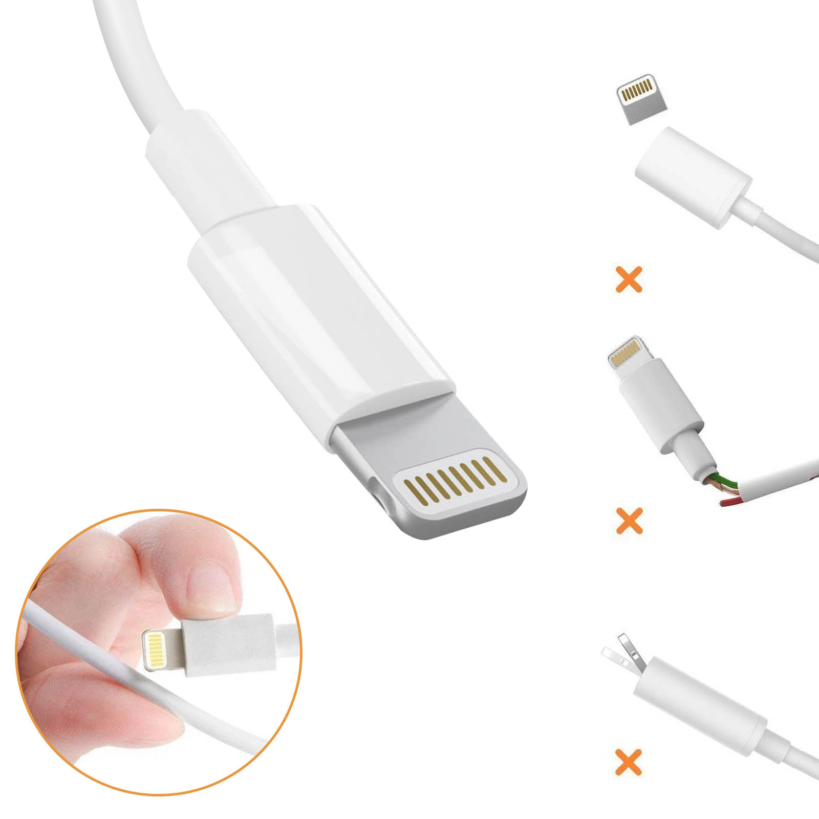 Cable USB-C vers Lightning 1m Apple