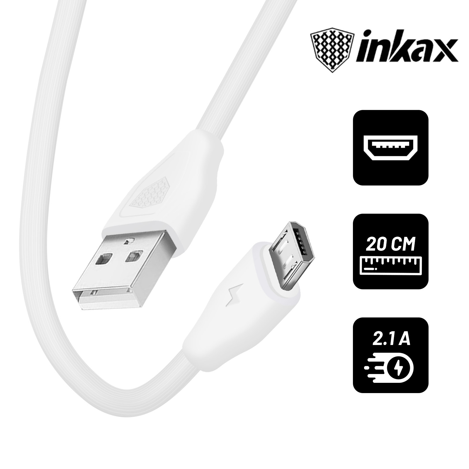 Maxell XC1 Casque filaire USB-C avec adaptateur USB-A blanc