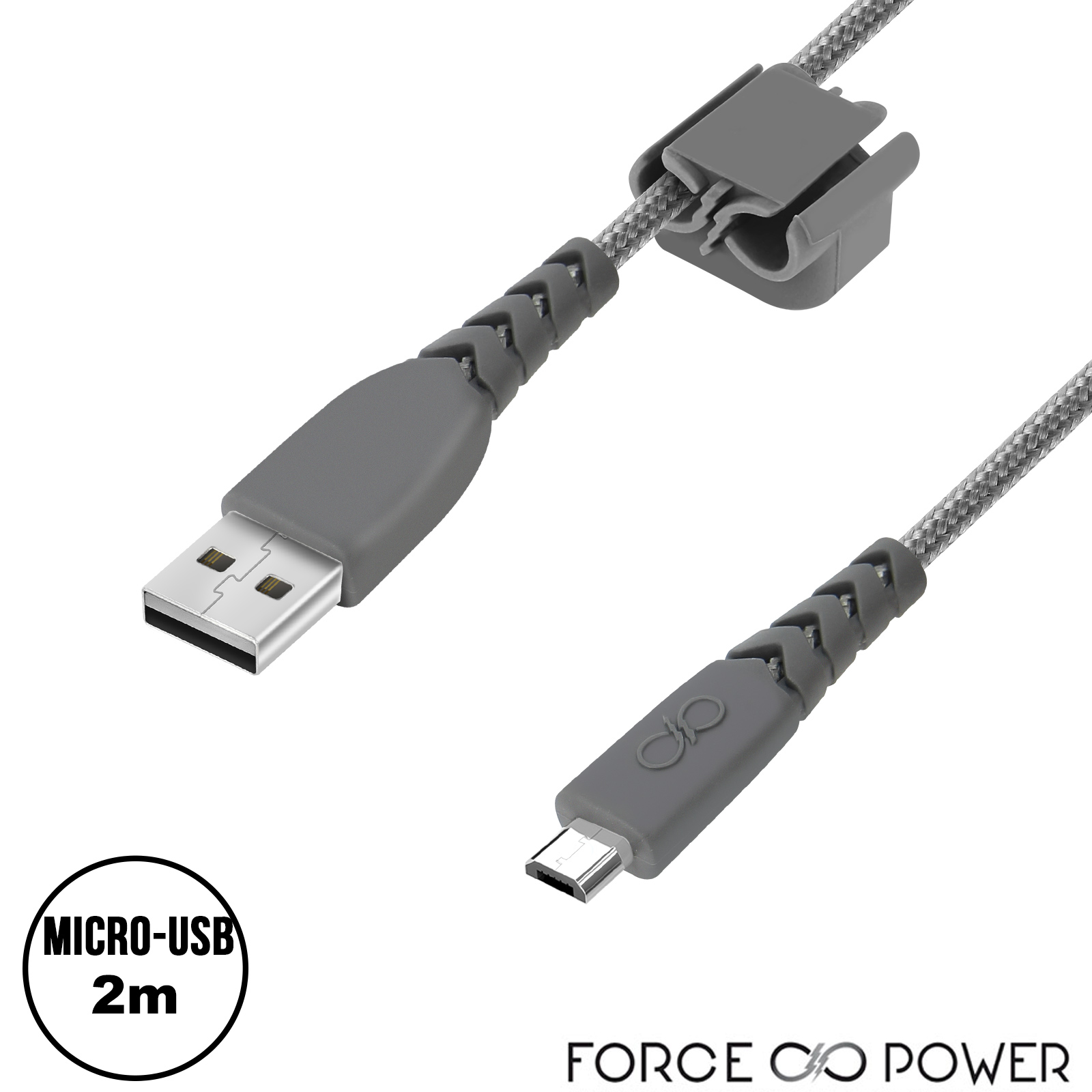 Câble de charge pieuvre USB renforcé - CB USB2L P, Câble
