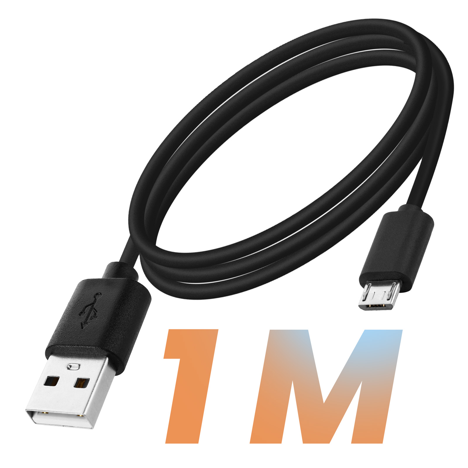 Câble USB / Micro USB - transfert des données sur un PC
