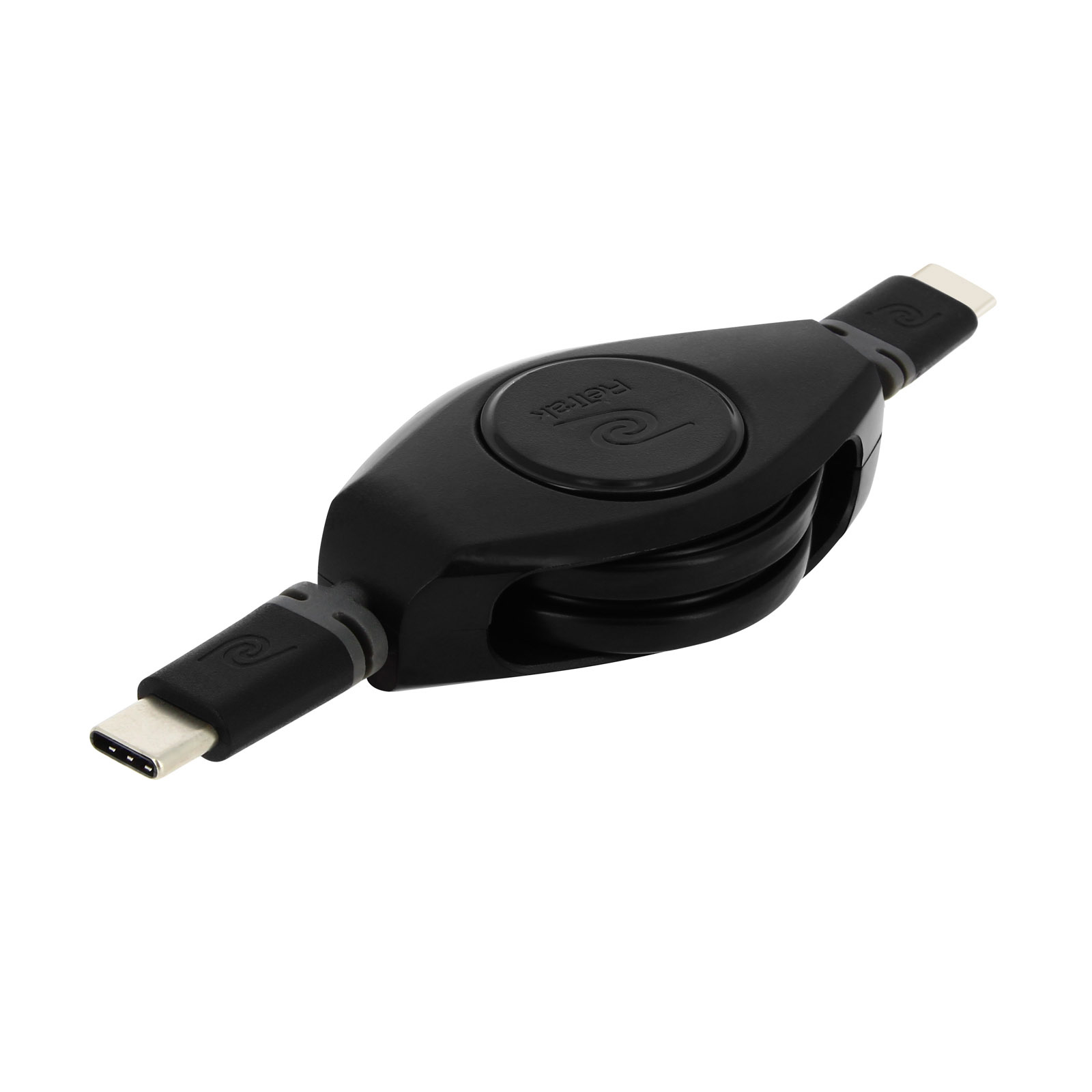 Câble USB C vers USB C Rétractable, Charge et Synchronisation