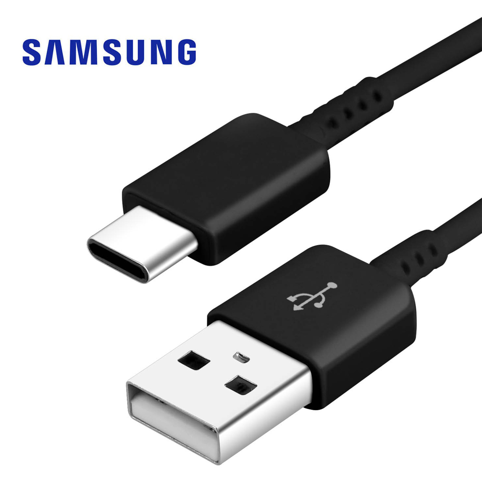 Câble USB Samsung EP-DW700CWE USB type C - Noir - Français