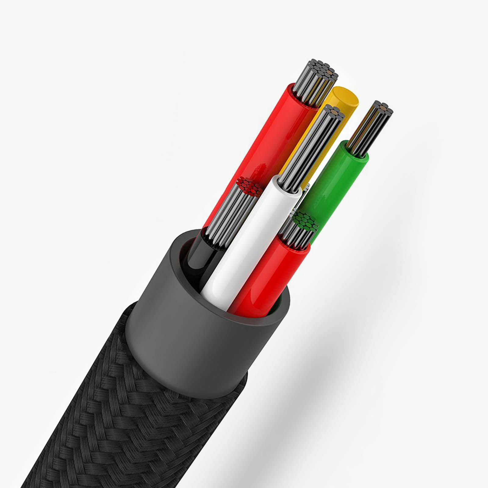 Cable Chargeur 3 en 1 Couleur Noire LG0017 - Sodishop