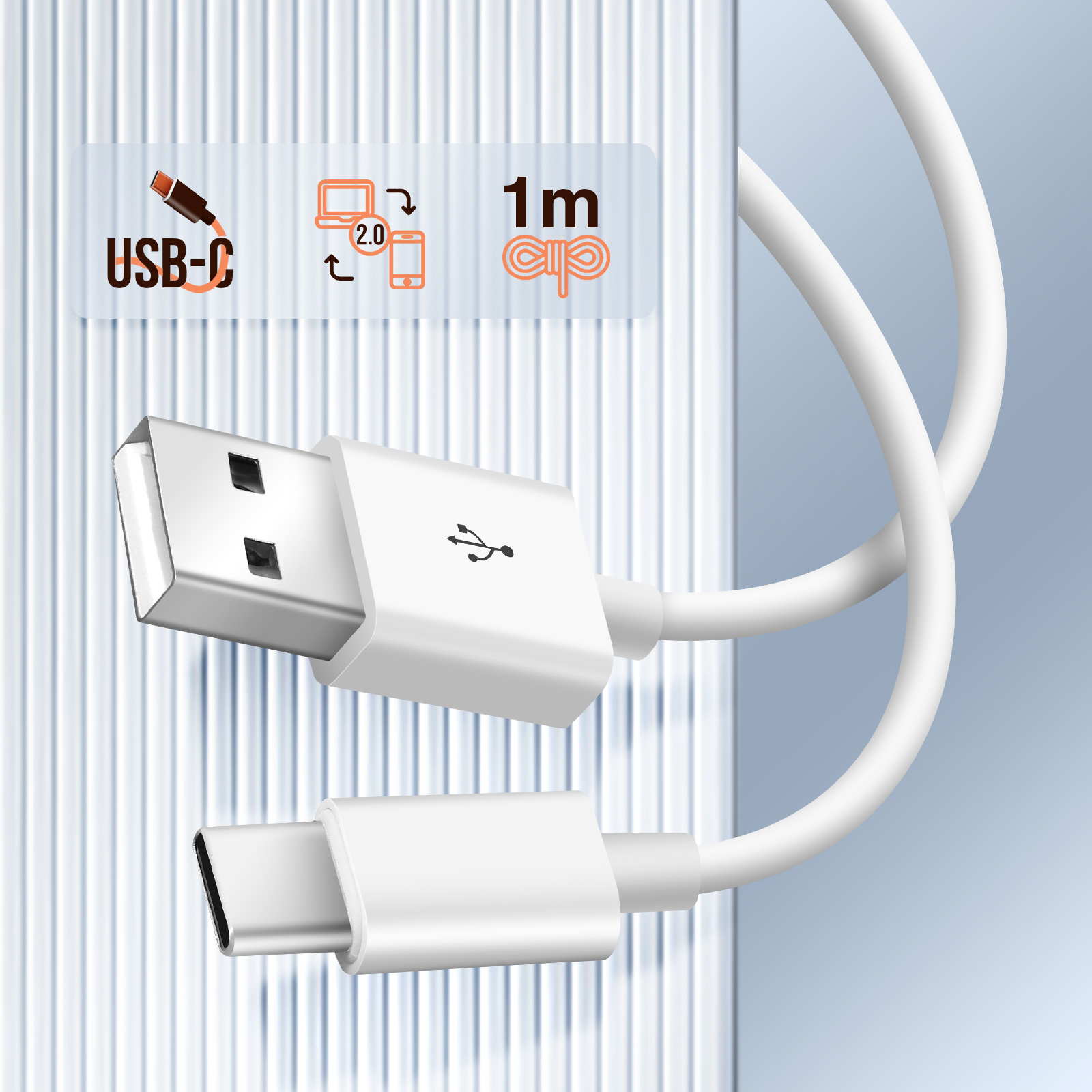 Câble de charge USB-C court