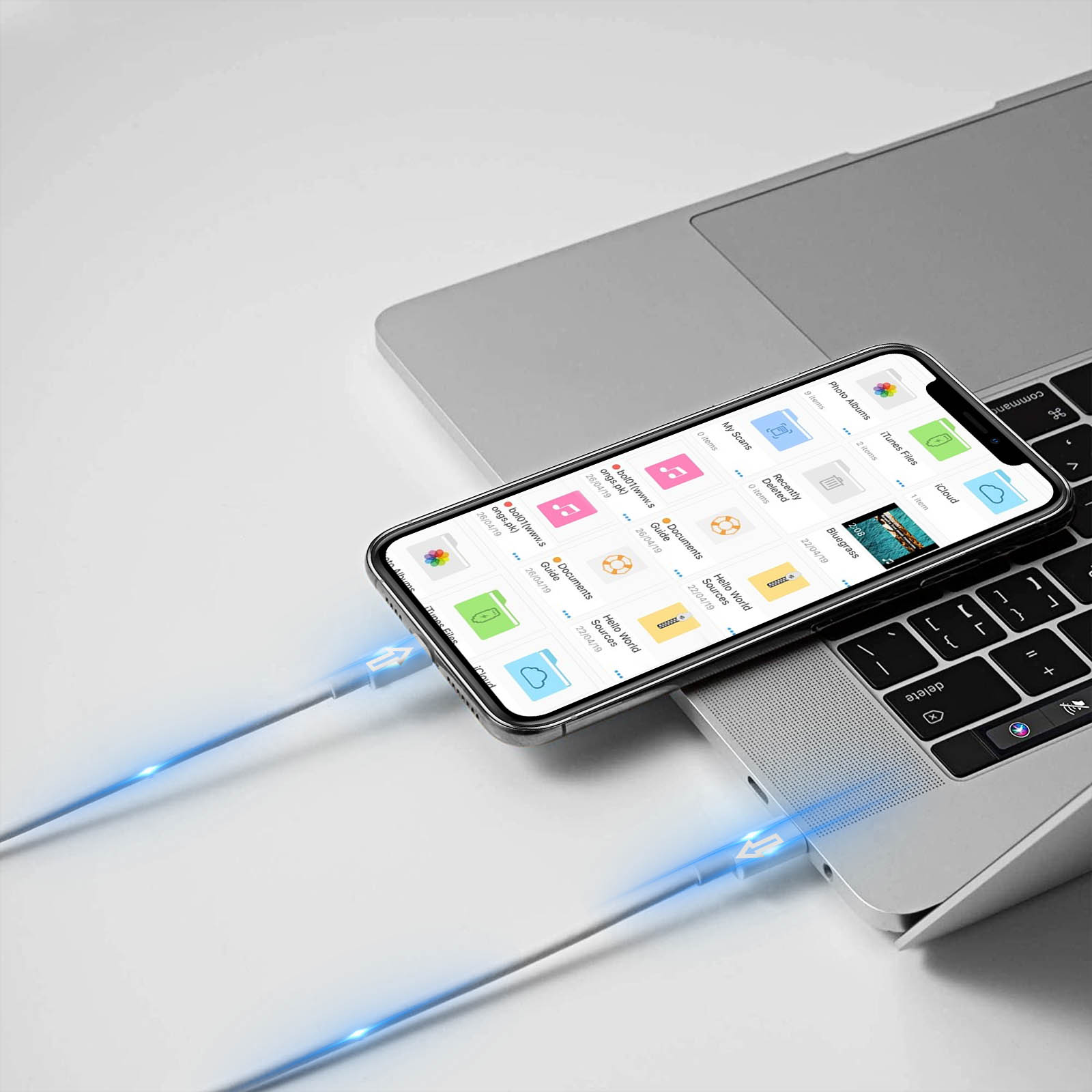 Avizar Câble USB-C vers Lightning, micro-USB, USB-C et Chargeur