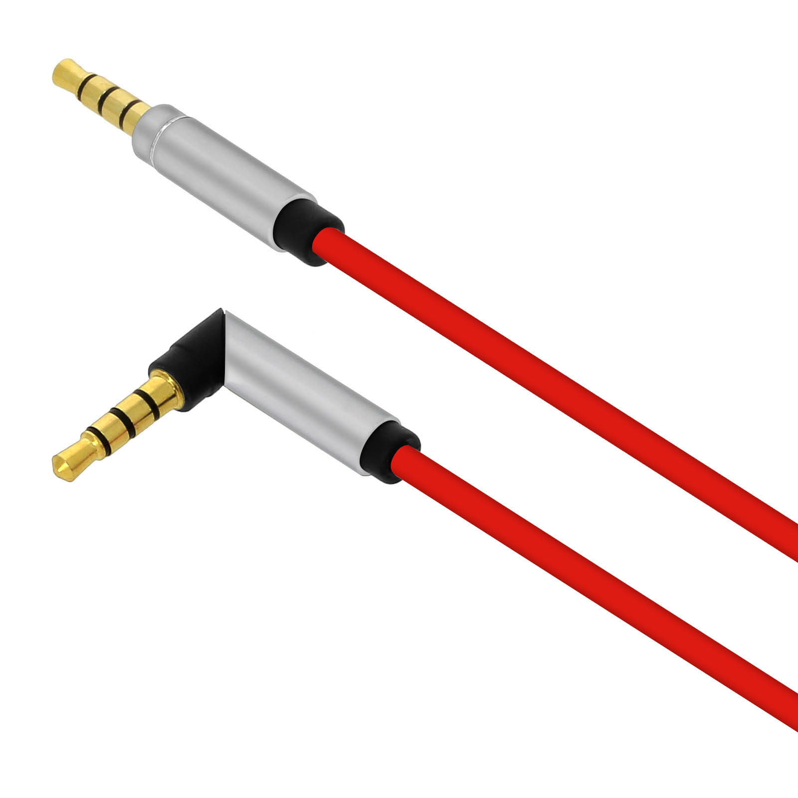 Câble Audio Auxiliaire Jack 3.5 mm Mâle-Mâle - 1m de longueur