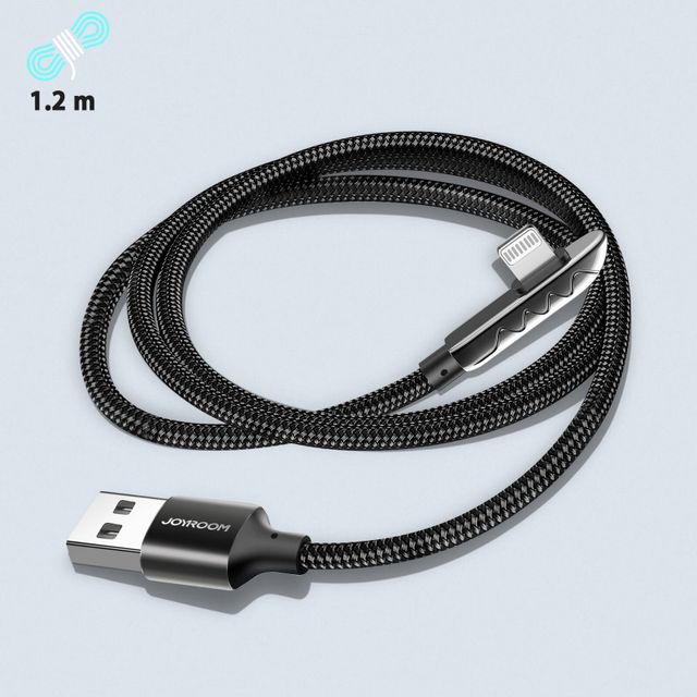 comerciante función recuperar Cable USB a Lightning, diseño angular para juegos, ultra resistente -  Joyroom - Spain