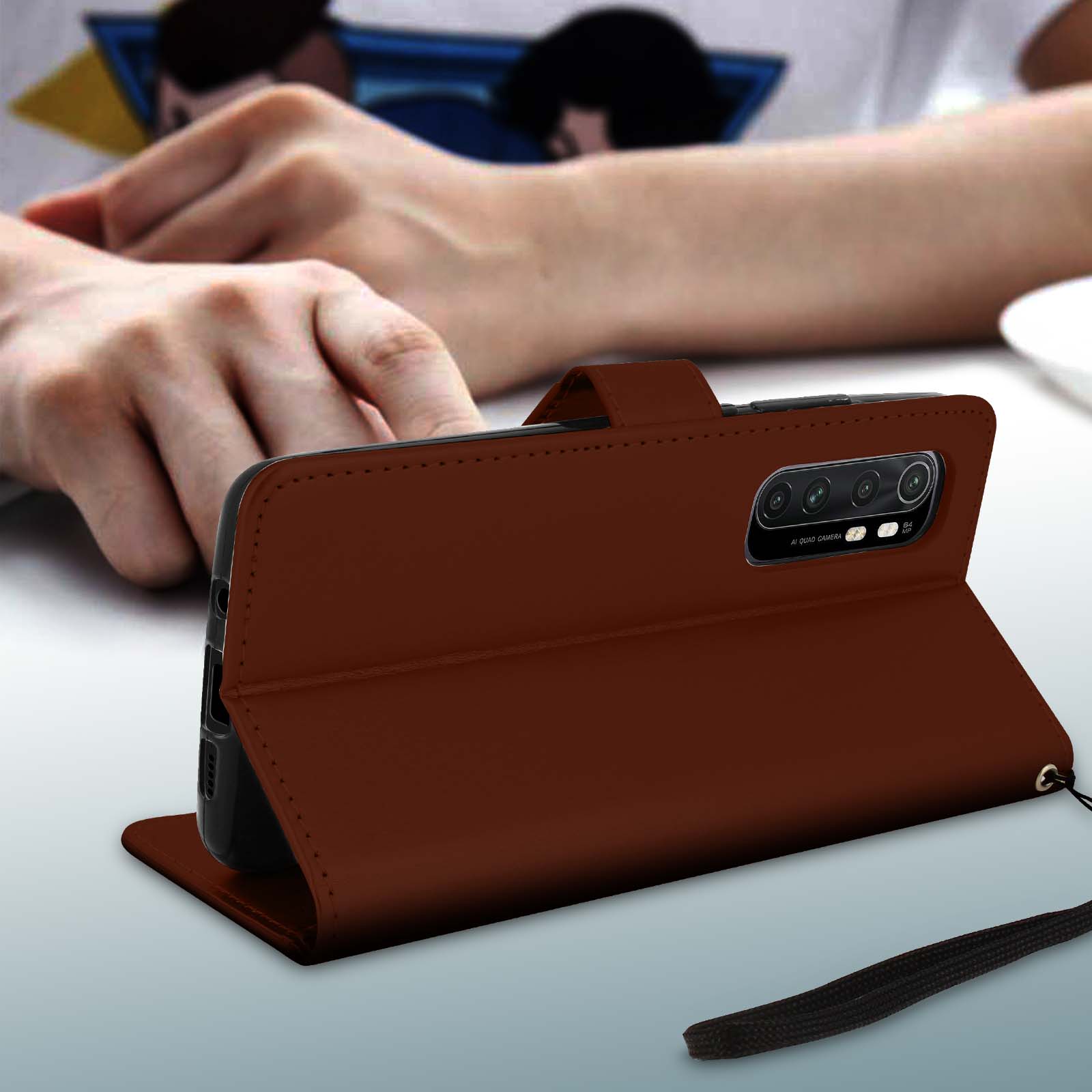 idatog Cover per Xiaomi Mi 10 Lite, Custodia in Stile Dipinto