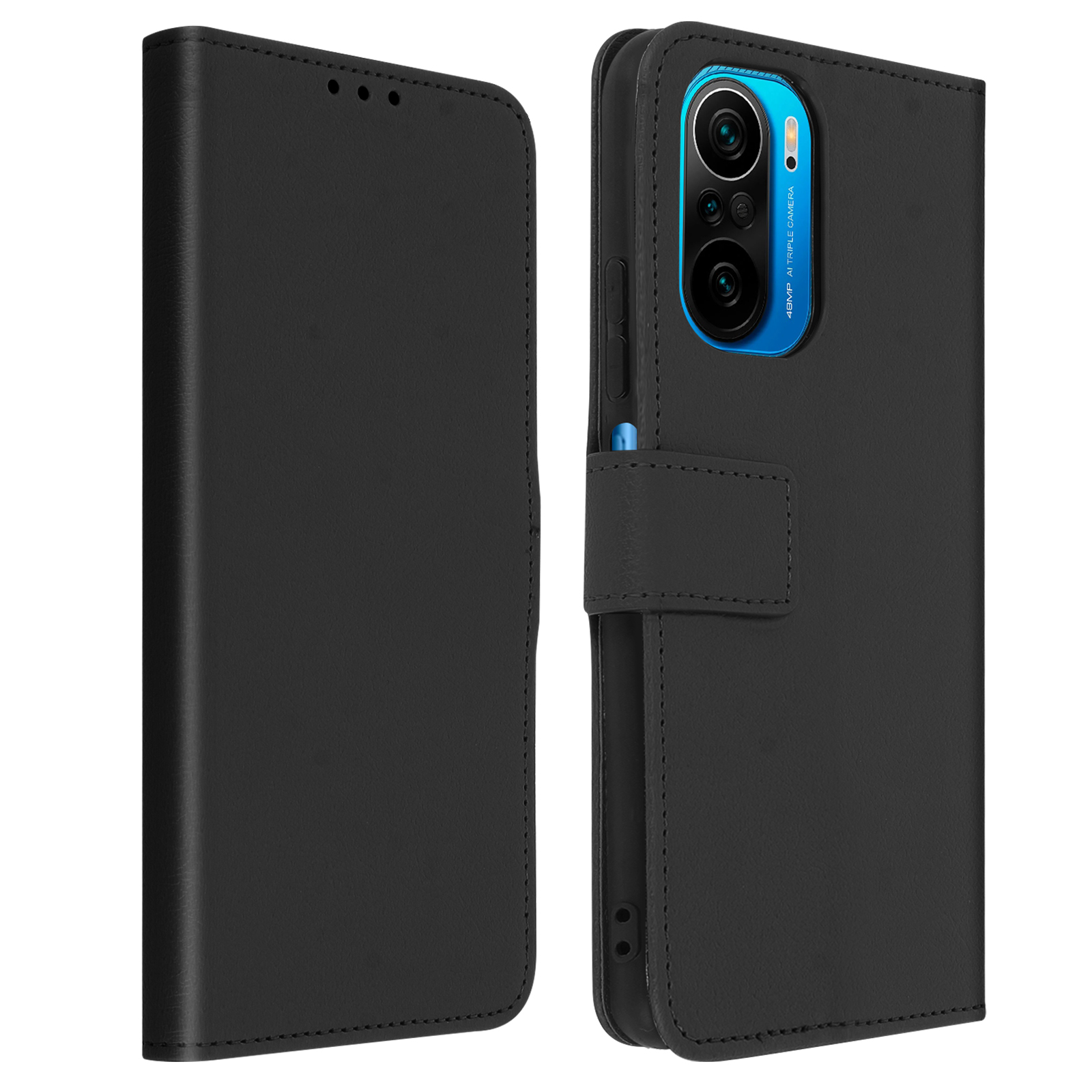 Coque pour Xiaomi Redmi Note 13 Pro 4G / Poco M6 Pro 4G Rouge + Verre
