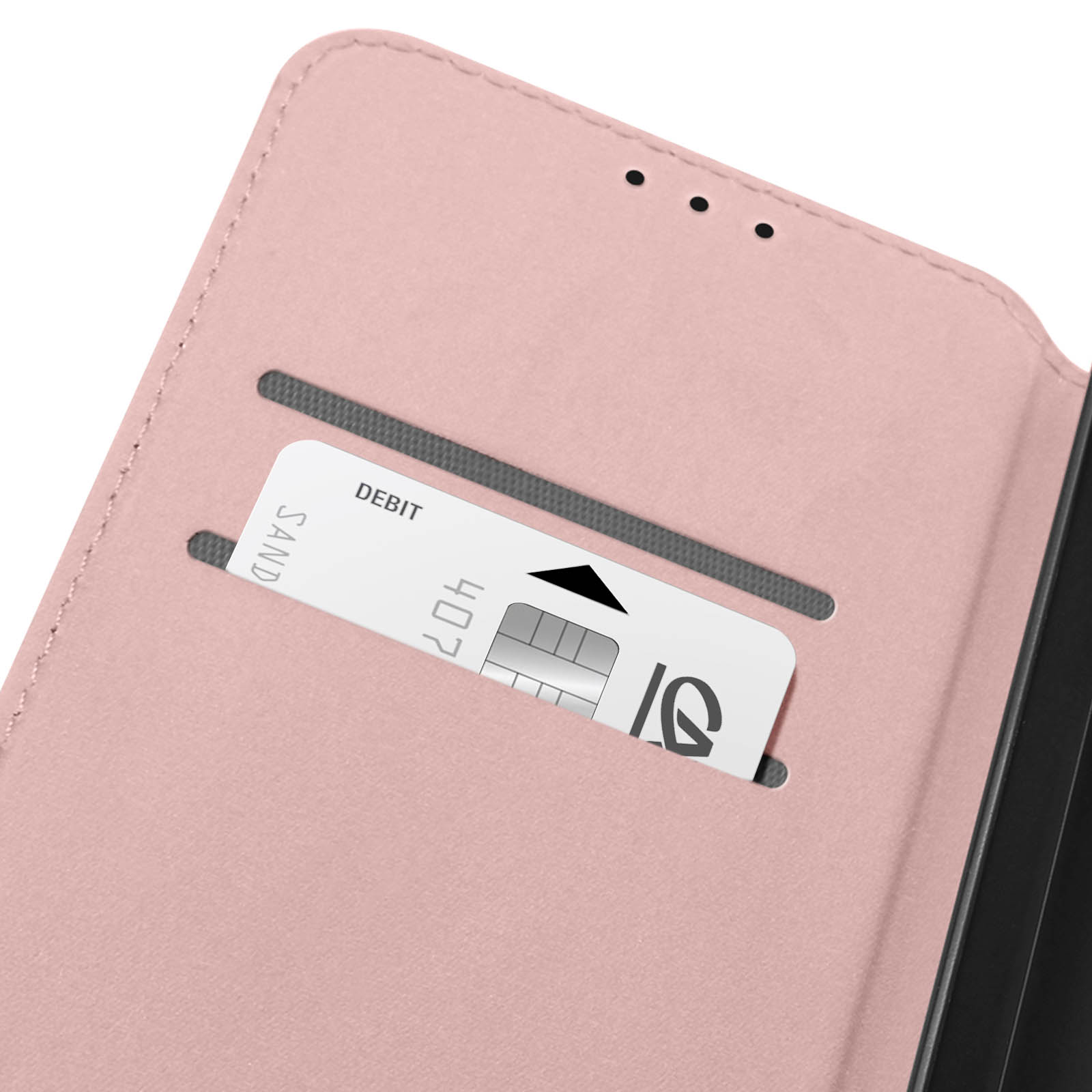 Housse étui Avec Rabat Pour Xiaomi Poco M4 Pro 5G - Simili Cuir Noir Mat - Porte-cartes Intégré - Neuf