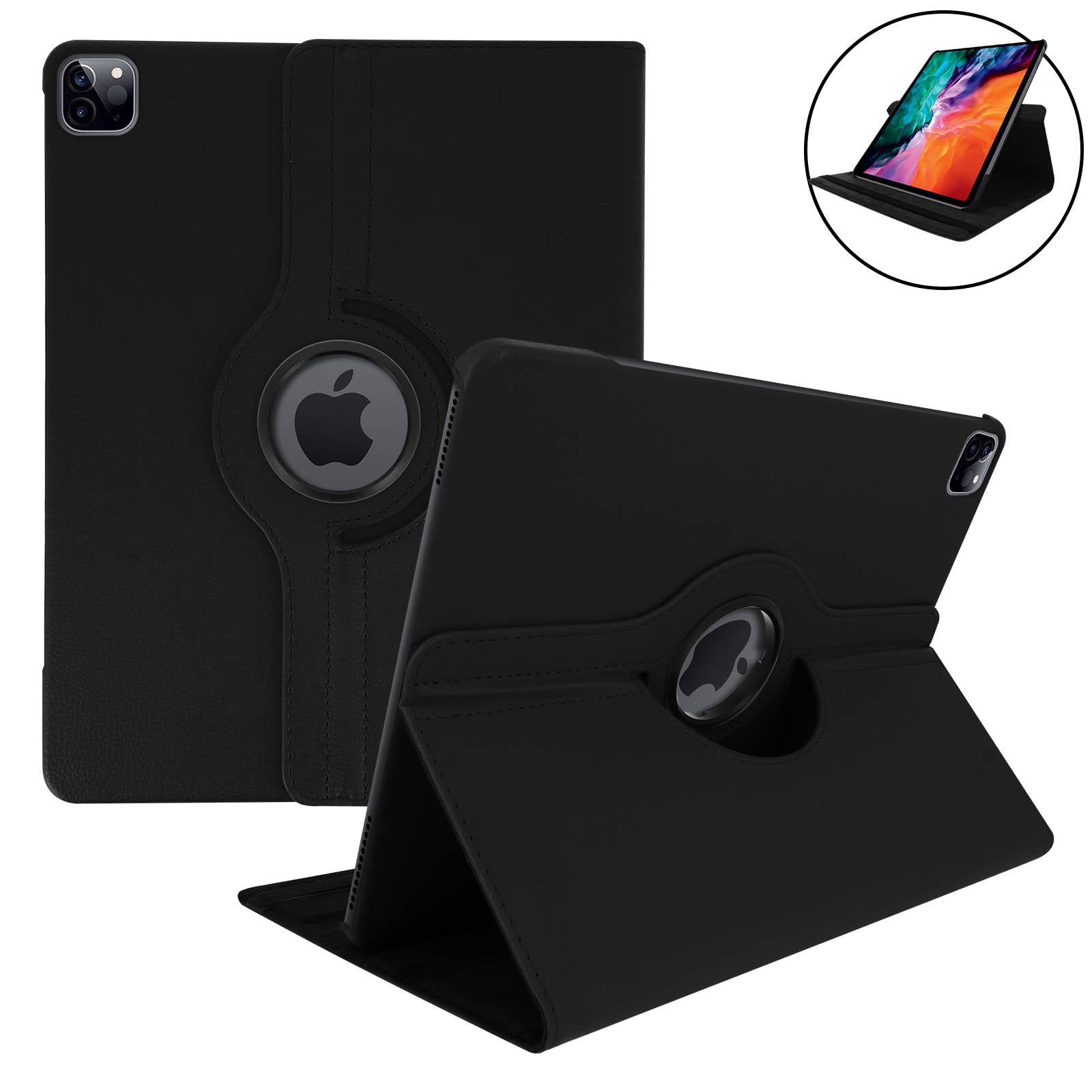 Etui folio Office pour iPad Pro 12.9 2020 - noir - Accessoires iPad - Achat  moins cher