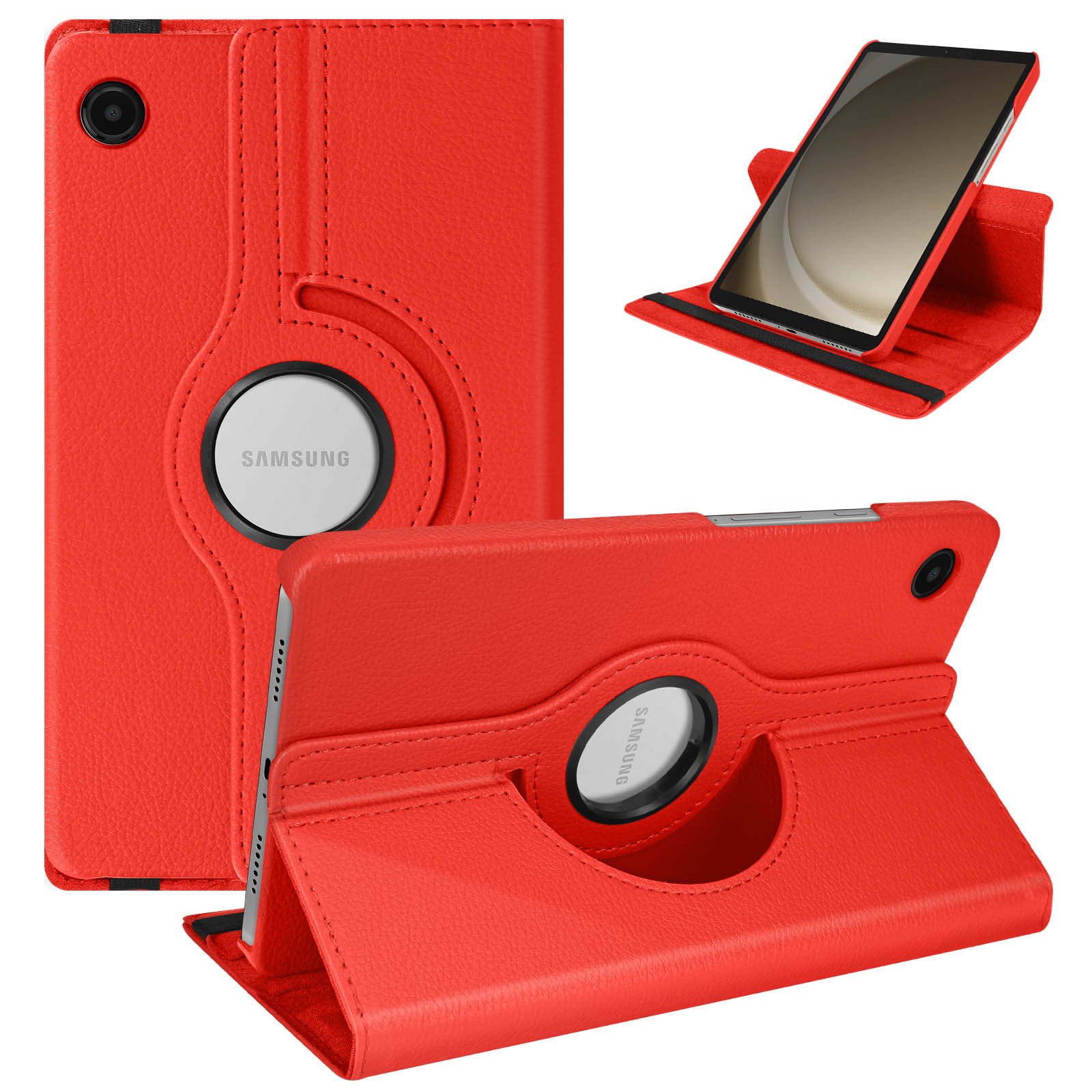 Housse XEPTIO Samsung Galaxy Tab A9 Plus Cover rouge