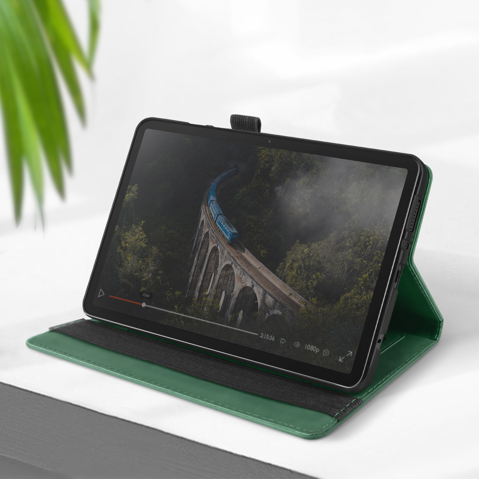 Avizar - Étui Vert Samsung Galaxy Tab A9 Plus - Housse, étui
