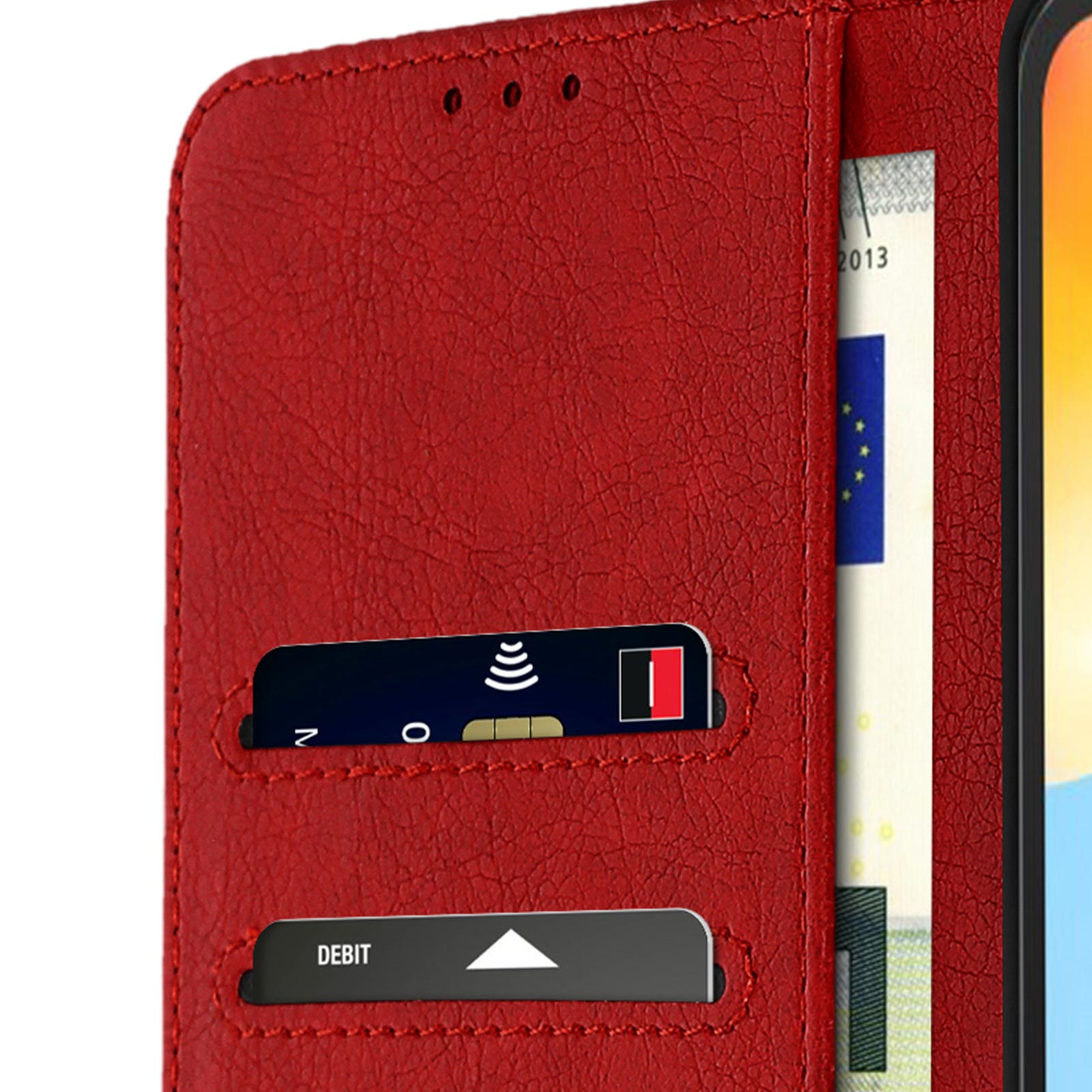 Cool Funda Cover Roja para Xiaomi Redmi 10C