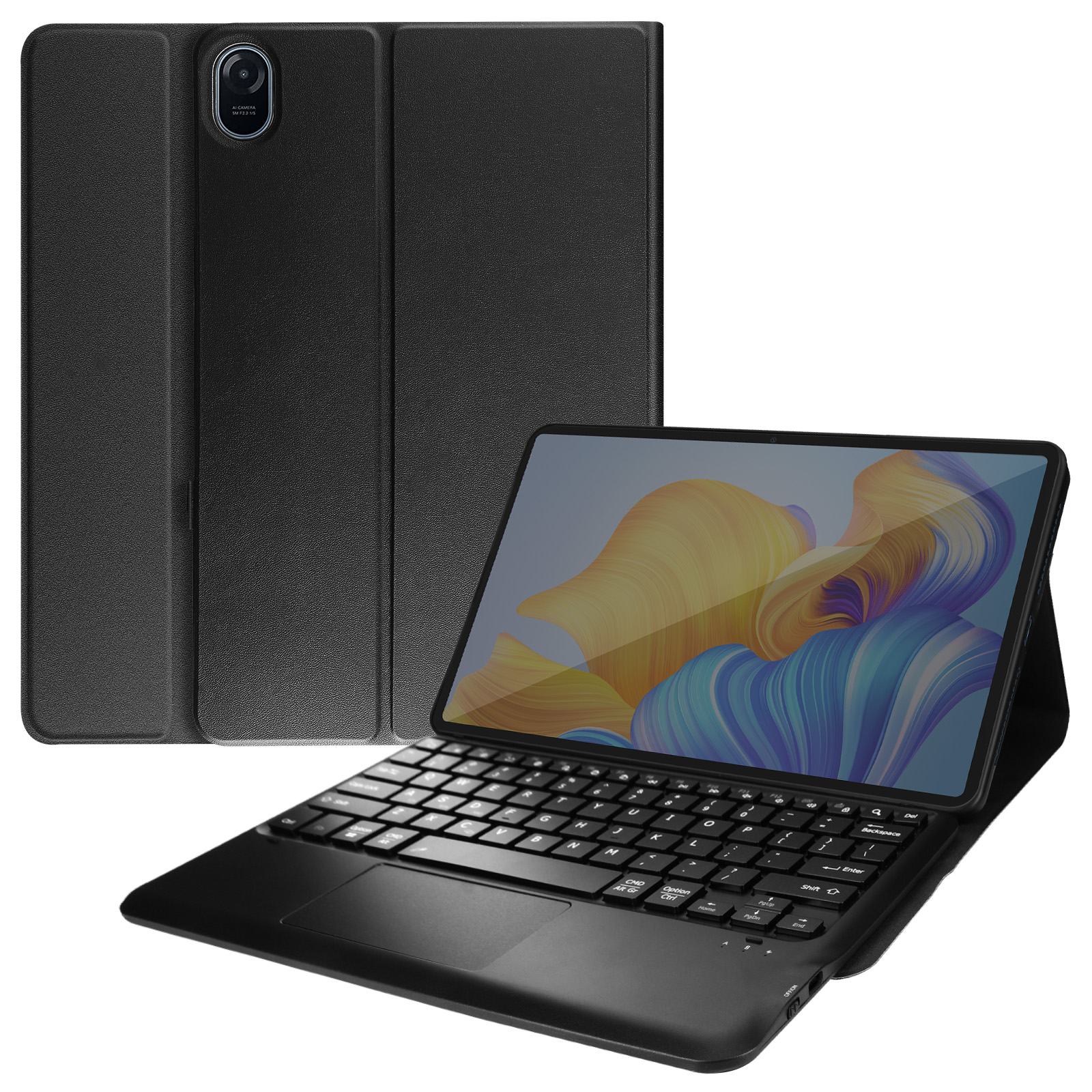 Un clavier sans fil (Bluetooth) avec Touchpad intégré pour tablette, signé  Motorola ! - Le Ludiste