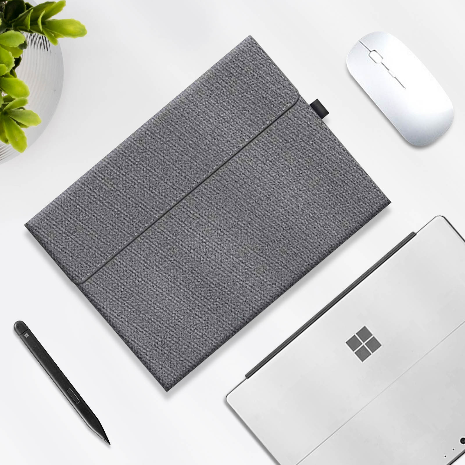 Étui Folio Microsoft Surface Pro 8 avec Support Stand, Protection