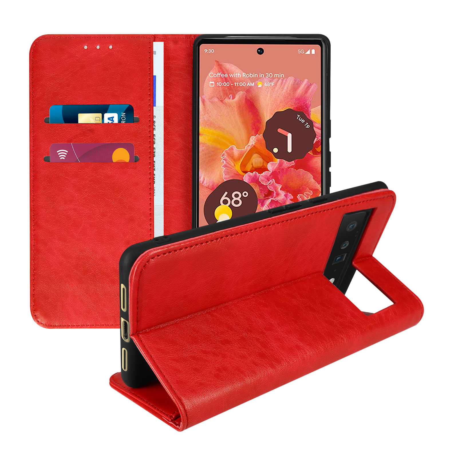 Coque et étui téléphone mobile Guess ETUI FOLIO UNIVERSEL ROUGE TAILLE L - ETUI  UNIVERSEL L GUESS