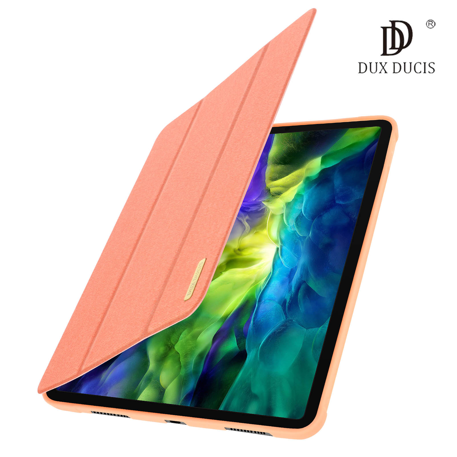 DUX DUCIS Funda para iPad Pro 11 2018 con Teclado y Teclado inalámbrico de 720° de rotación para Apple iPad Pro 11 