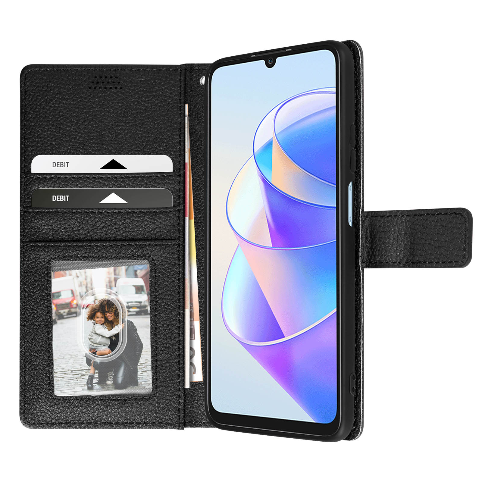 Custodia Portafoglio Per Huawei Honor X7A/Play 7T - Design - Foto 10