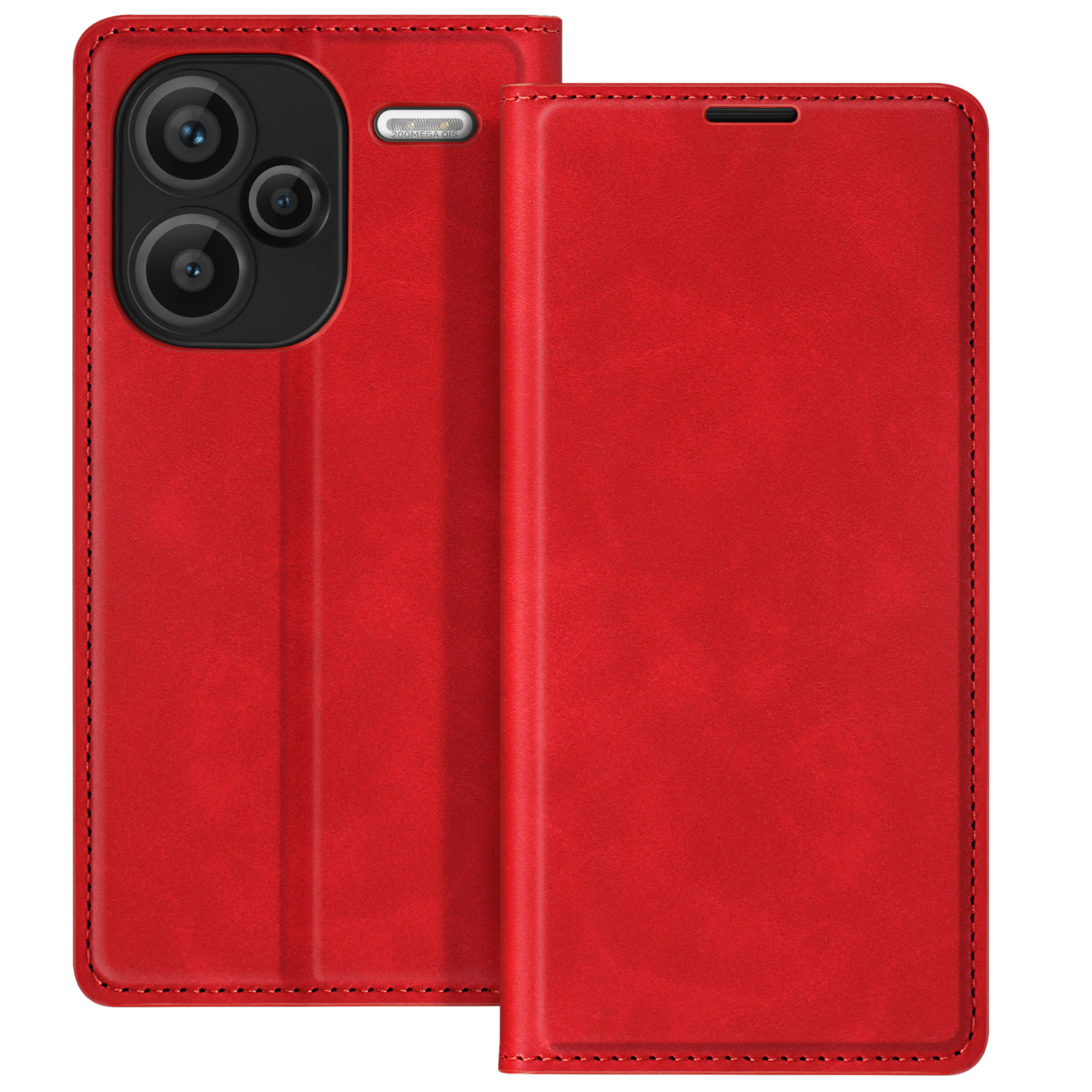 Funda Xiaomi Redmi Note 13 Pro Tarjetero Tacto Suave, Cierre Soporte - Rosa  Claro - Spain