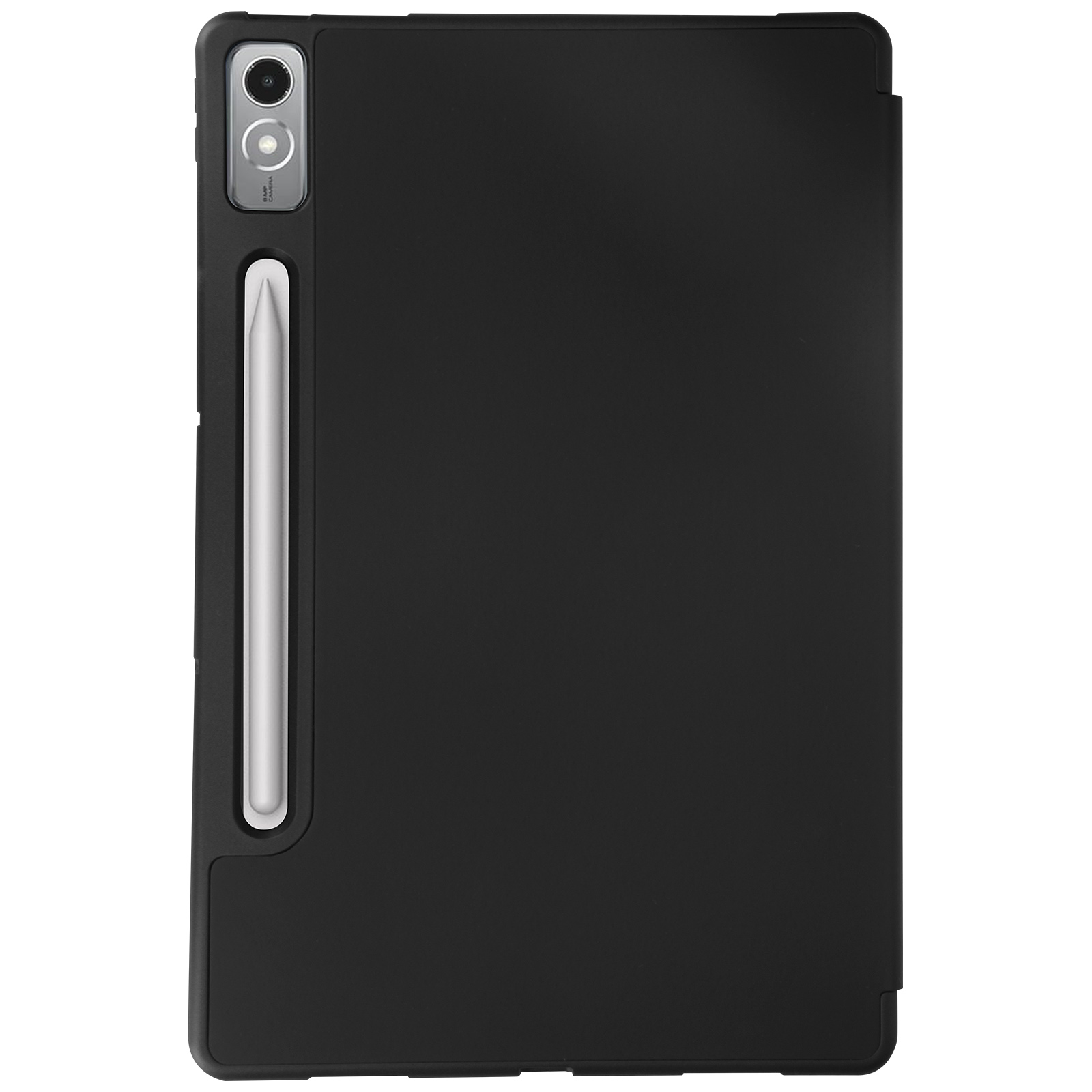 Custodia per Lenovo Tab P12, copertina trifold funzione tastiera / supporto  – nera - Italiano