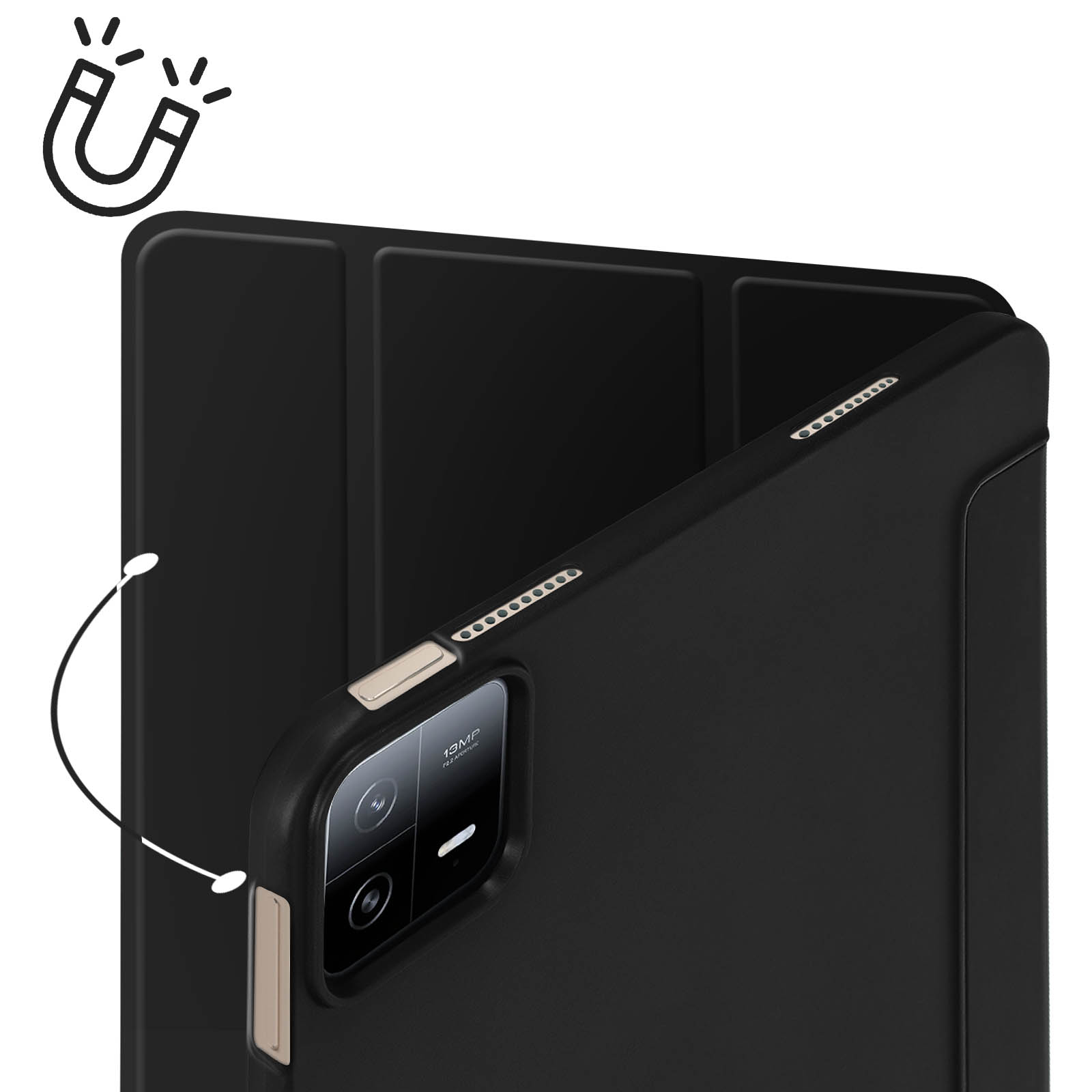 Funda Para Xiaomi Redmi Pad Soporte De Vídeo Y Teclado Made For Xiaomi  Negro con Ofertas en Carrefour