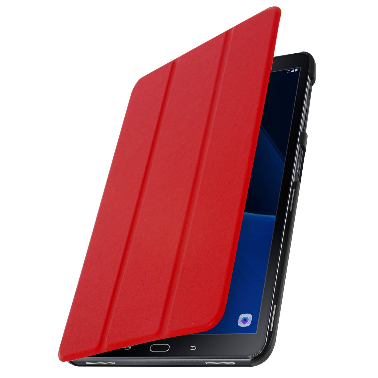 Housse Tablette XEPTIO Housse Samsung Galaxy Tab A 10.1 2016 Wifi/4G  (T580/T585/T580N) 10,1 pouces Cuir Style bleu avec Stand - Etui coque de protection  tablette SAMSUNG