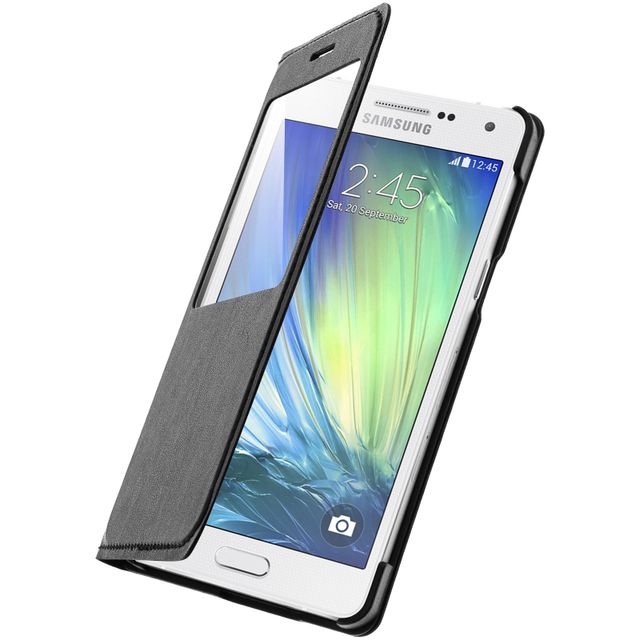 Ministerio Temprano ligeramente Funda cartera, efecto cuero – Negra para Samsung Galaxy A5 - Spain