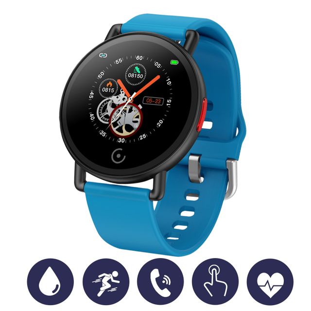 Smartwatch, Pulsera de actividad Fitness, Lemonda Smart G22 - Azul - Spain