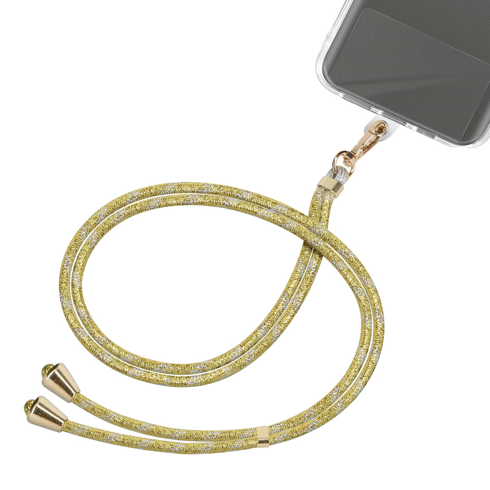 Cordon Téléphone Portable Marine Brillant - Réglable avec Patch - Tour – La  Boutique de Cath