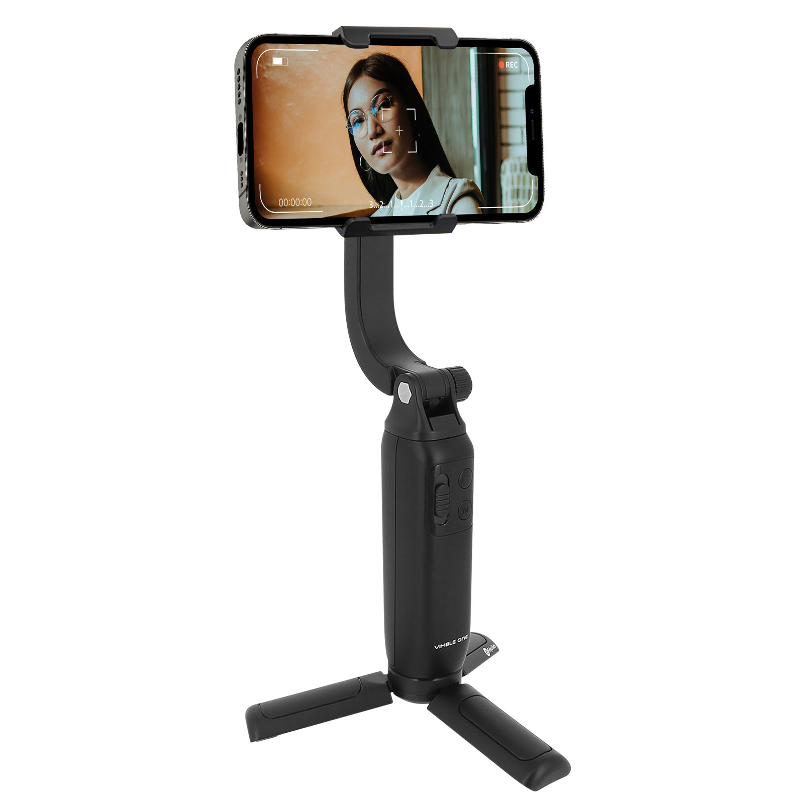 Estabilizador Gimbal Smartphone Trípode / Palo Selfie Orientable 360º -  Negro con Ofertas en Carrefour