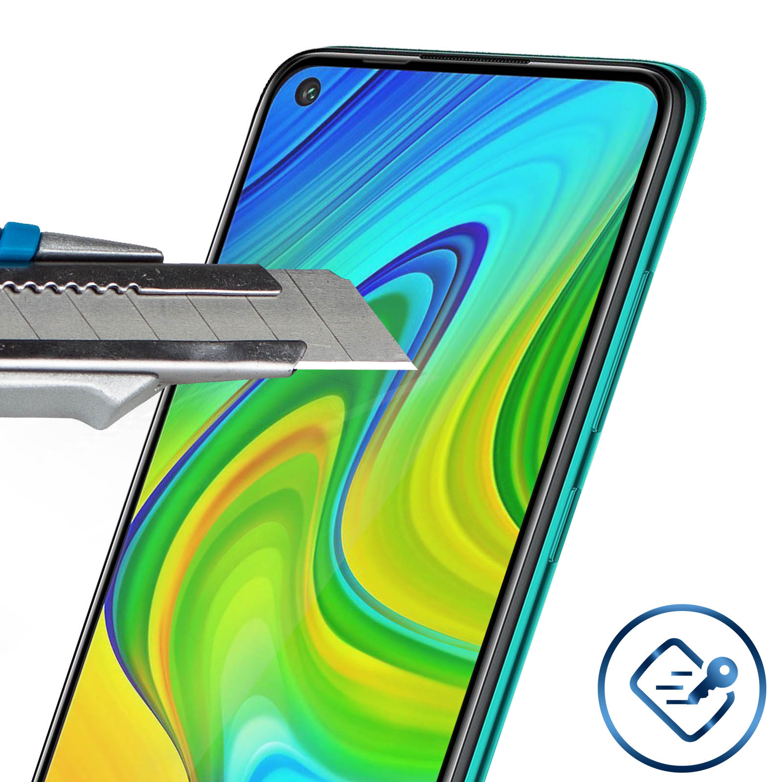 Vetro Xiaomi Redmi Note 9 Pro Vetro Temperato QUITECO Per Xiaomi Redmi Note 9 - 3 Pezzi, 0.26 Mm, Durezza 9H, Anti-Graffi Pellicola Protettiva Redmi Note 9 - Foto 12